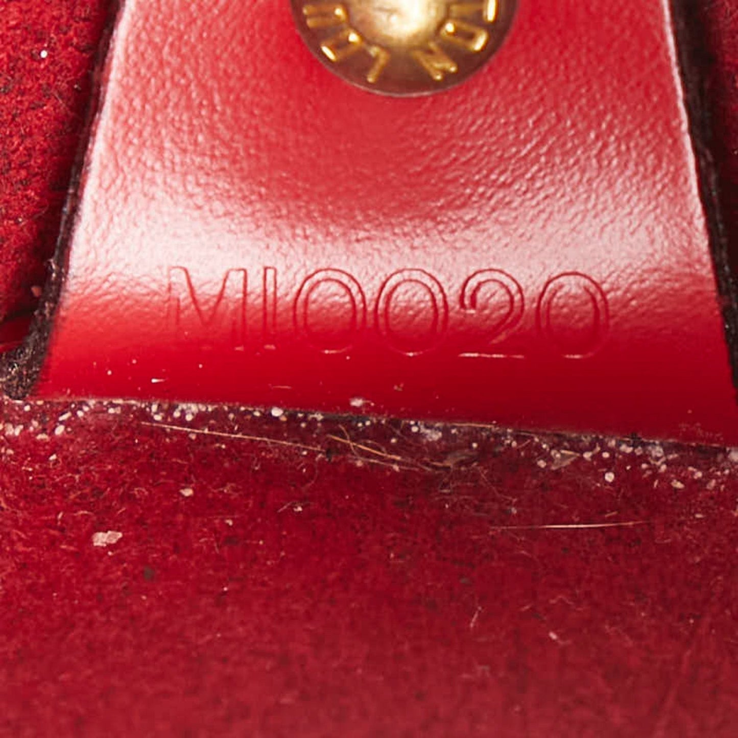 Leather Soufflot Handbag with Slight Wear
