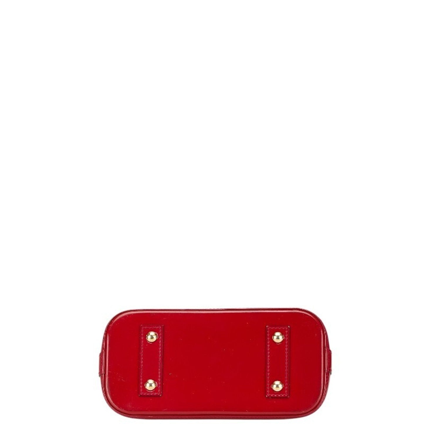 Patent Leather Handbag with Clochette and Padlock