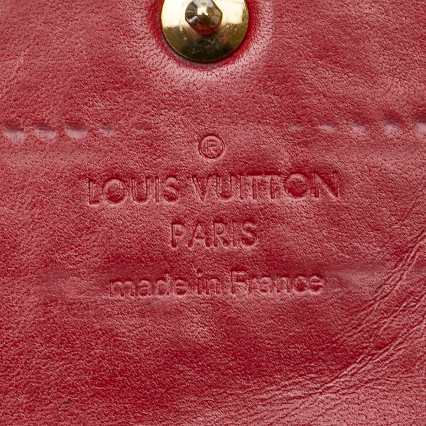 Patent Leather Wallet with Multiple Compartments