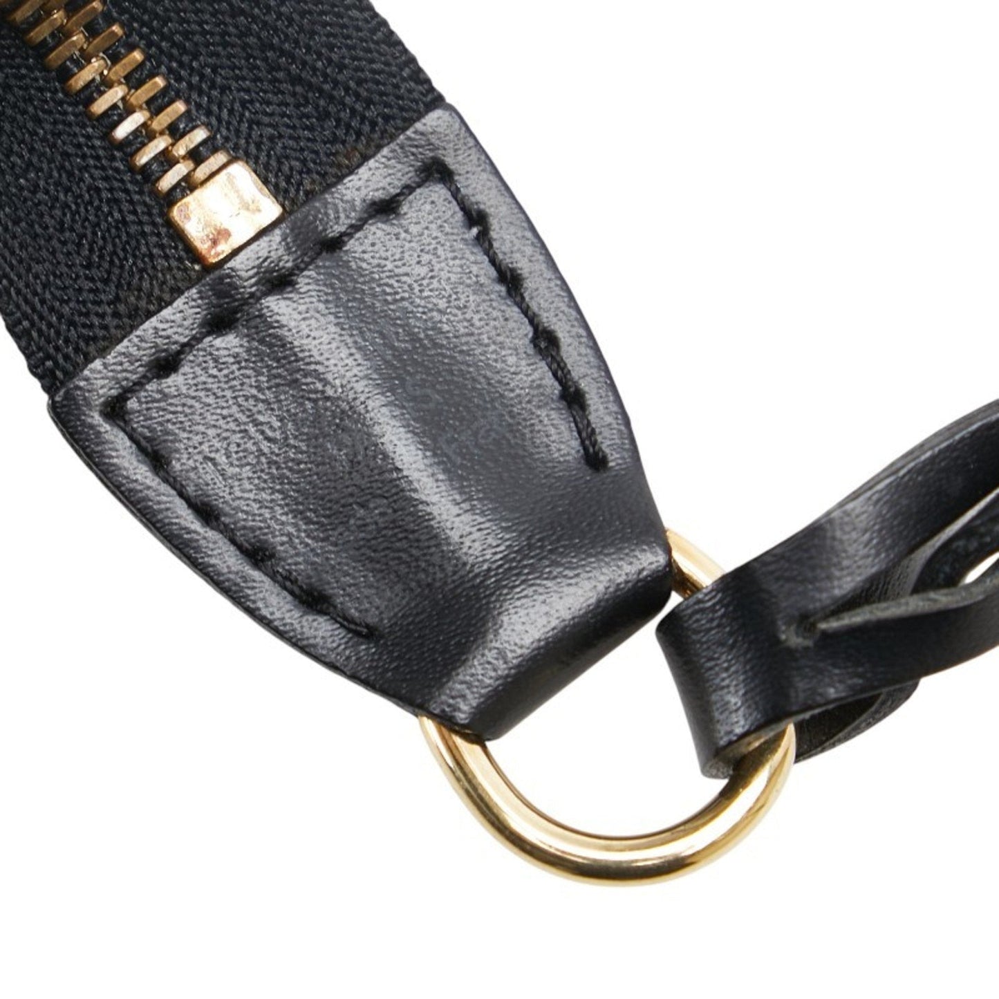 Leather Pochette Accessoire with Slight Scratches