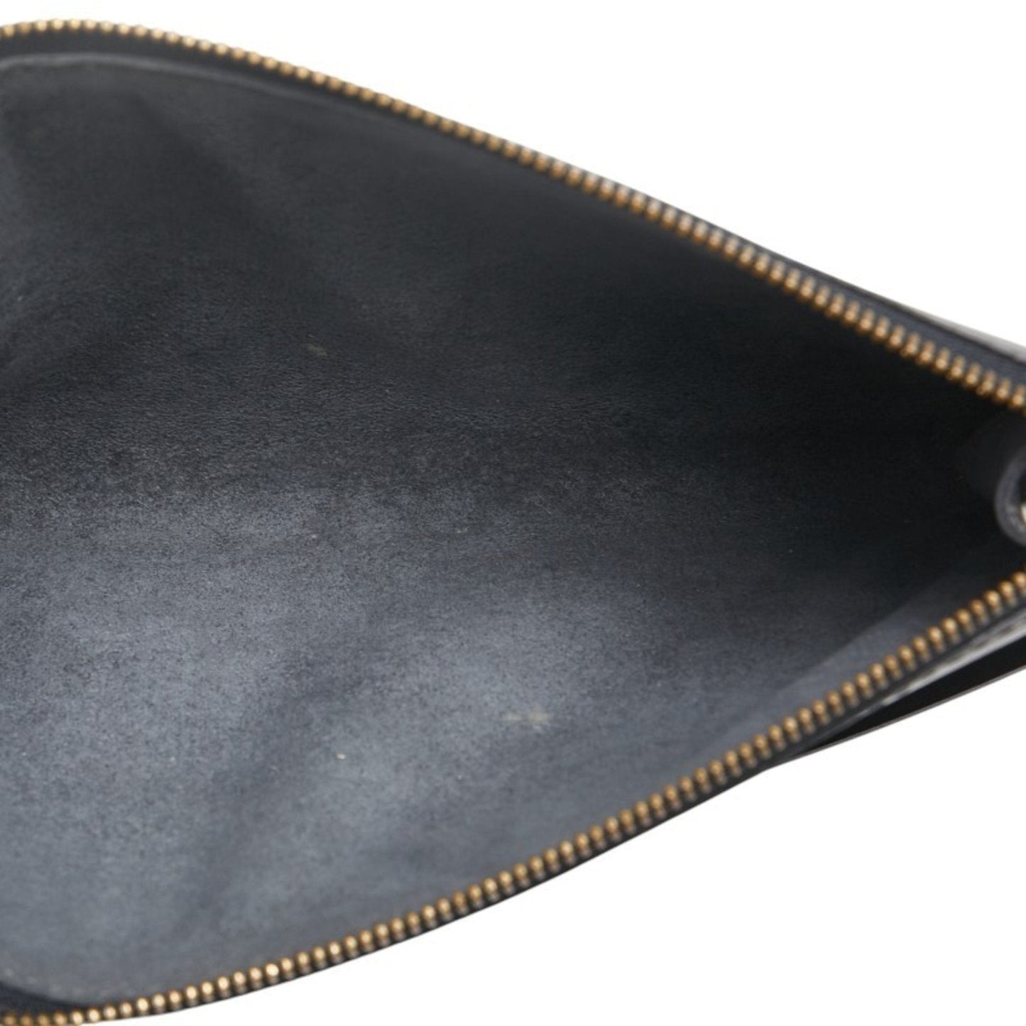 Leather Pochette Accessoire with Slight Scratches