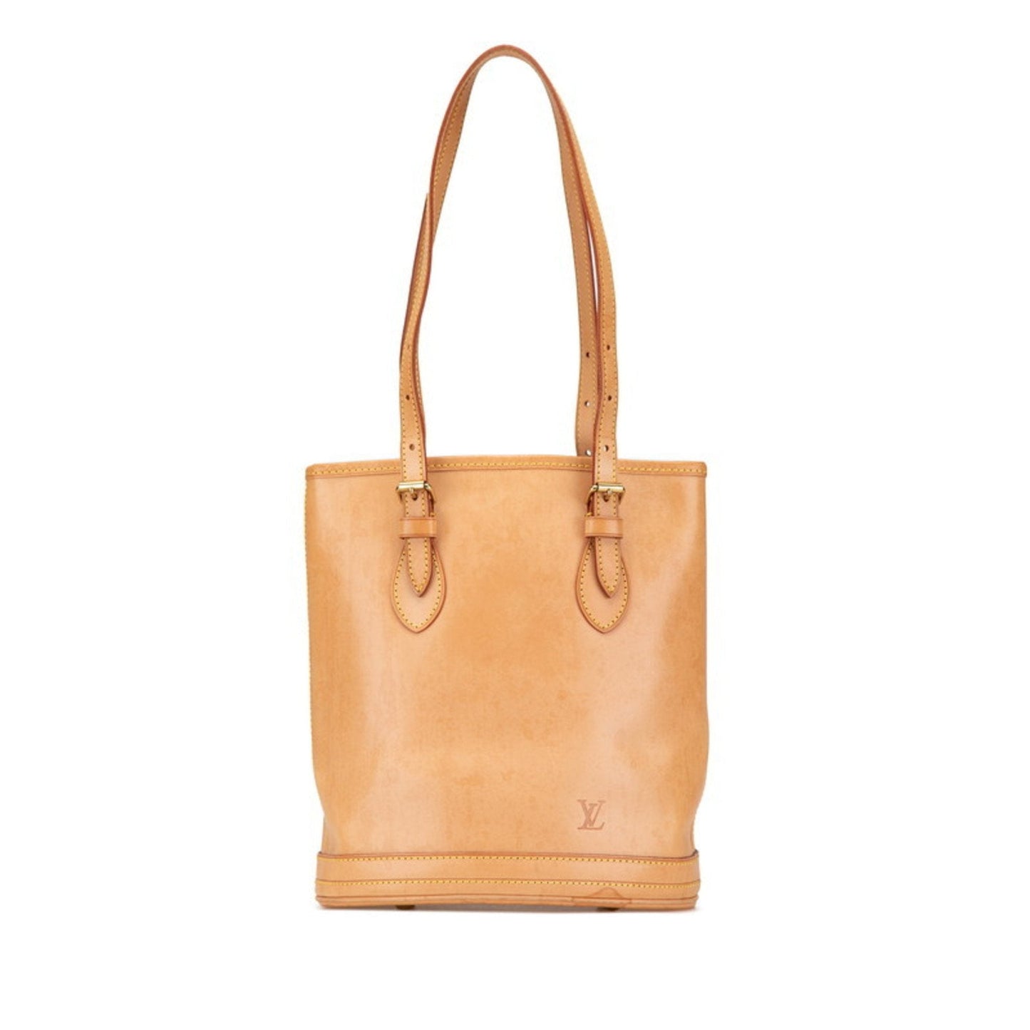 Elegant Marais Leather Tote with Pouch