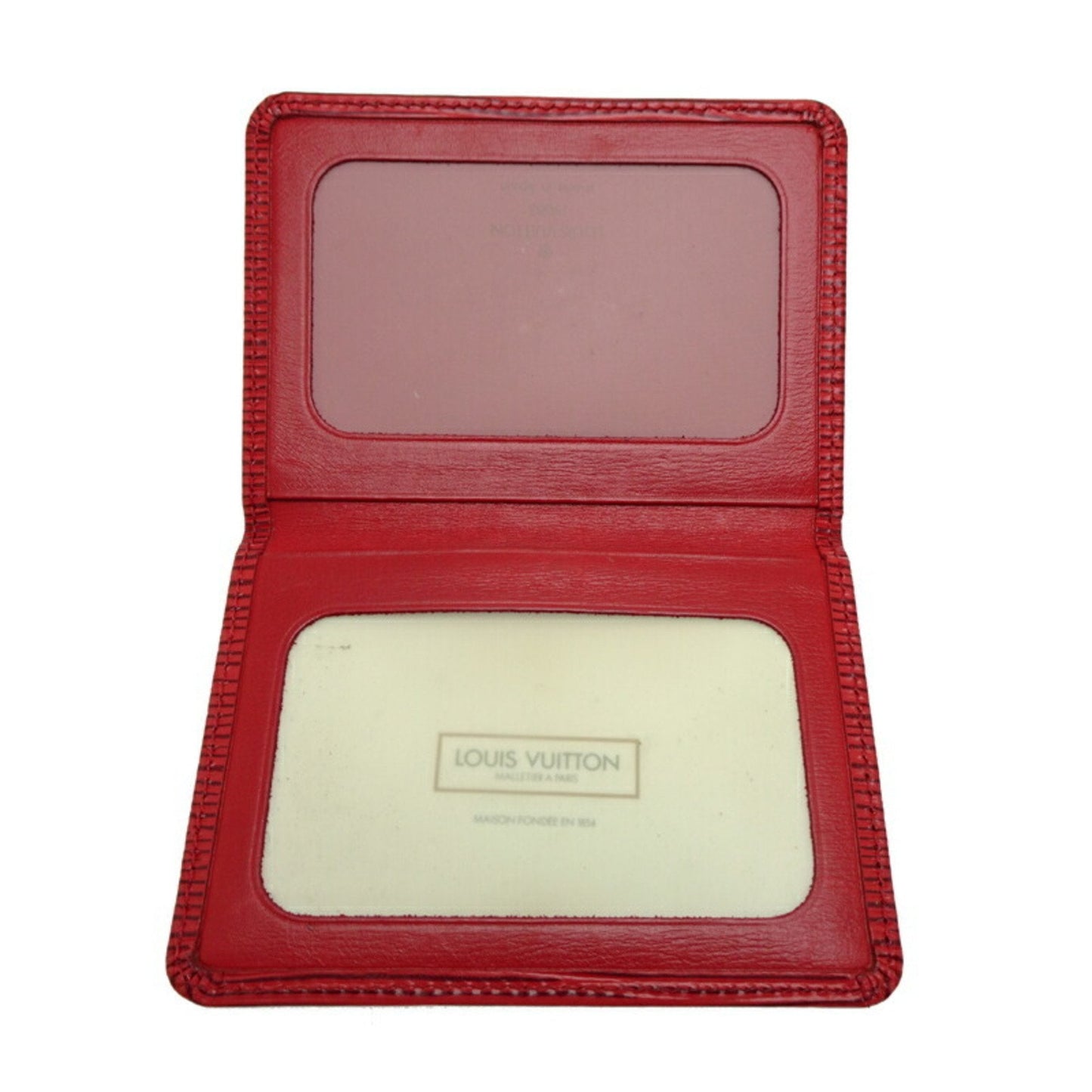 Elegant Leather Card Case in Good Condition