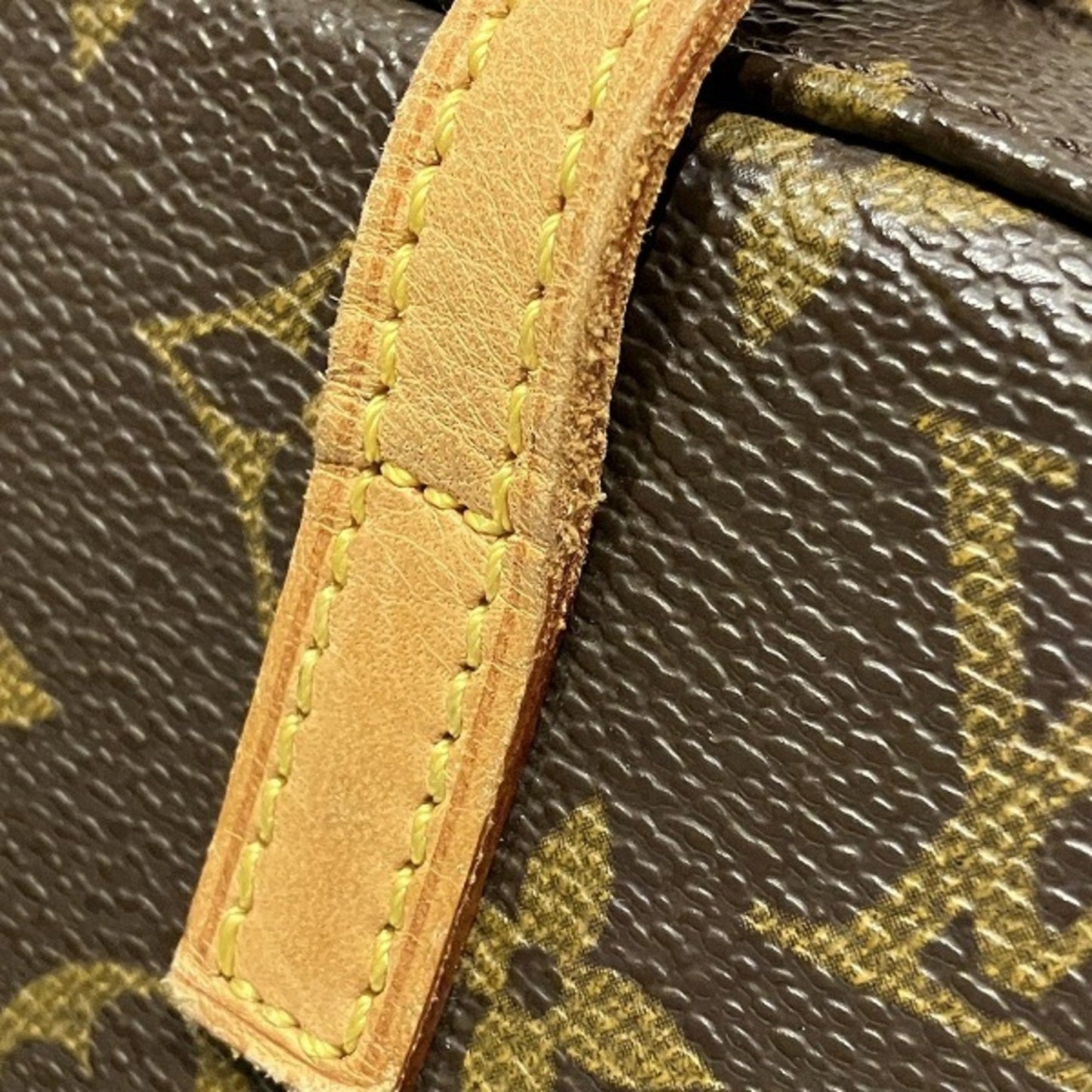 Canvas Spontini Bag with Slightly Rubbed Corners and Handles