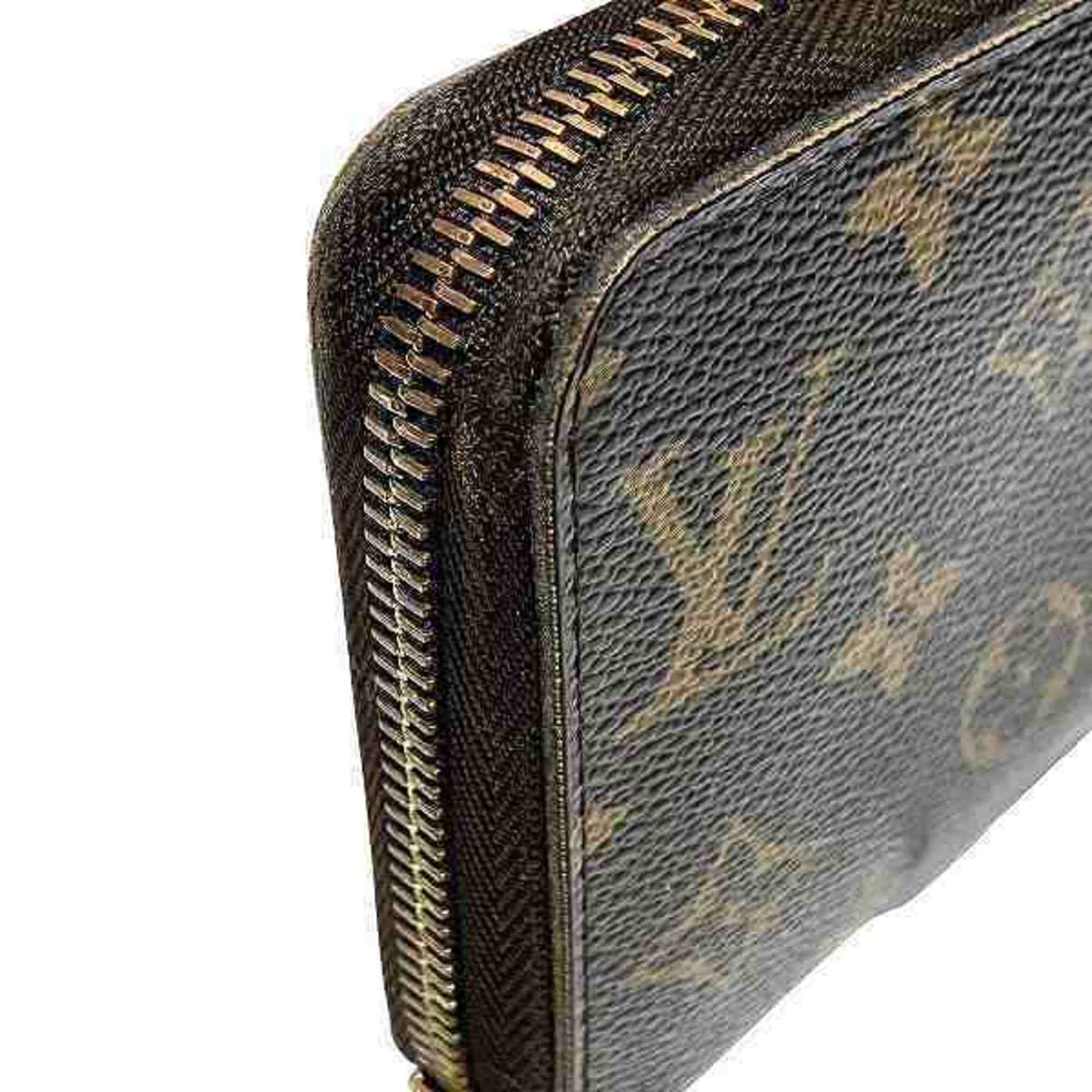 Elegant Canvas Zippy Wallet with Multiple Compartments