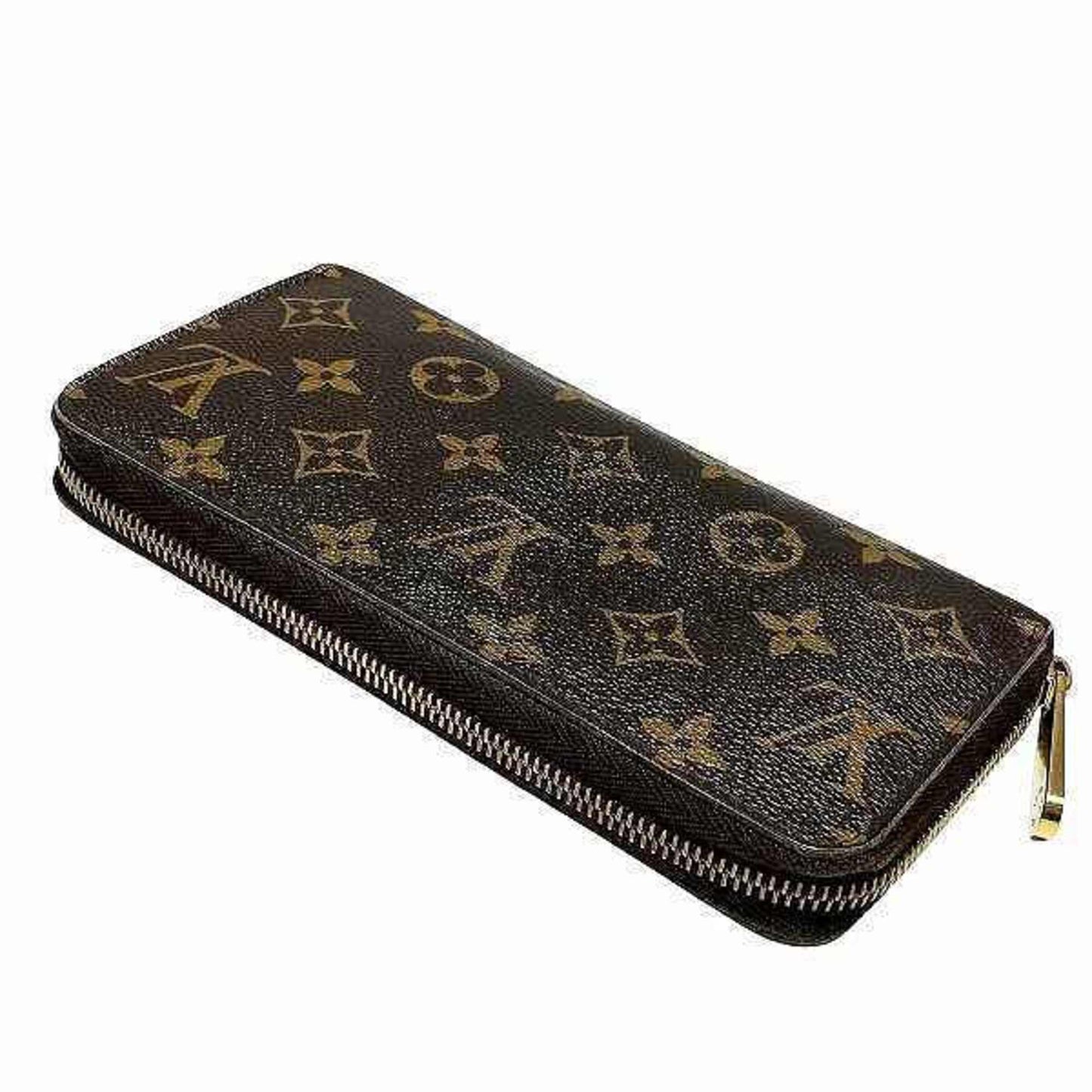 Elegant Canvas Zippy Wallet with Multiple Compartments