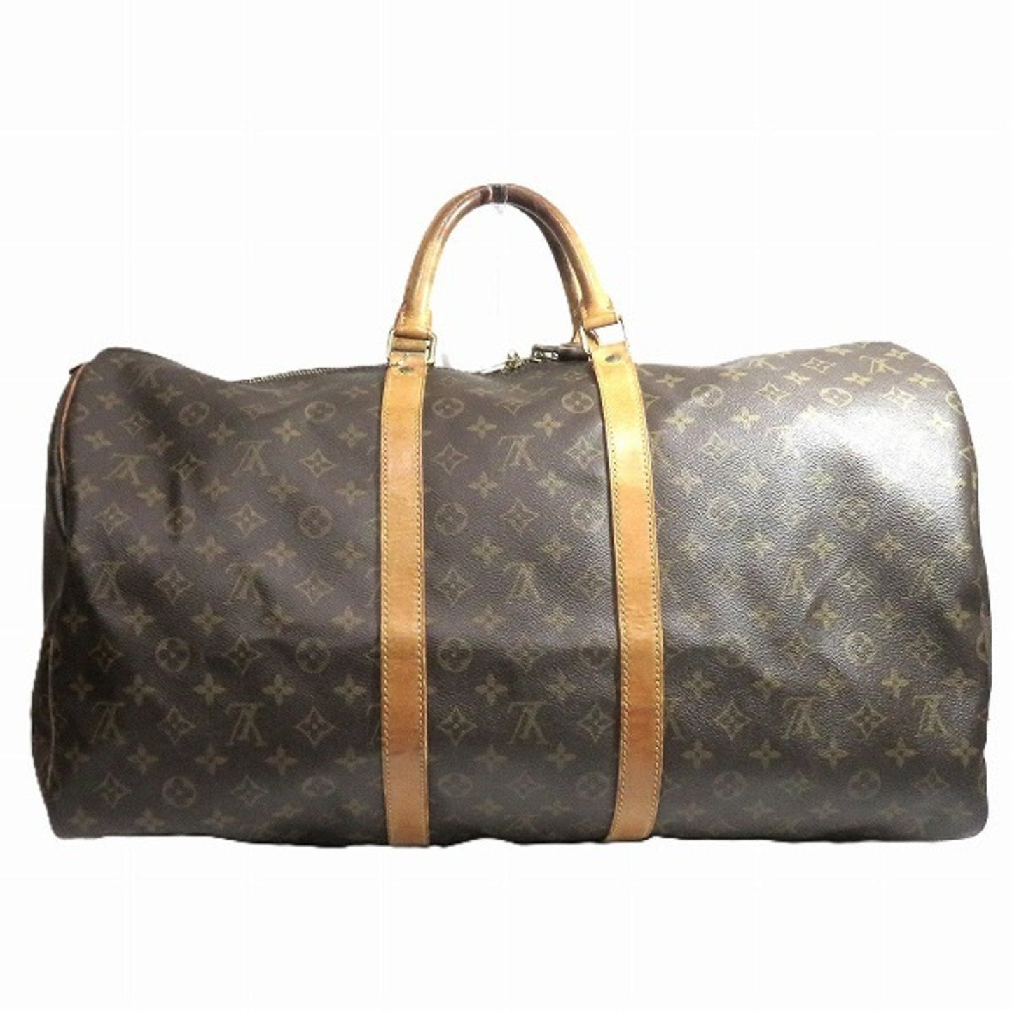 Luxury Canvas Travel Bag with Key Name Tag and Padlock