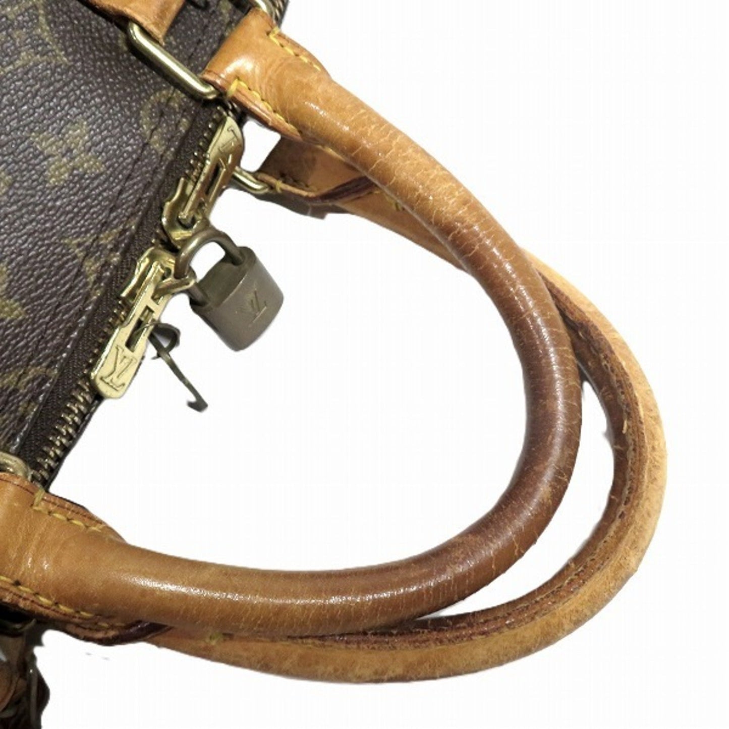 Luxury Canvas Travel Bag with Key Name Tag and Padlock