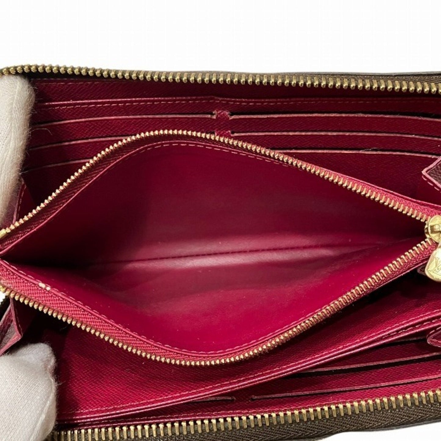Canvas Zippy Wallet with Dust Bag