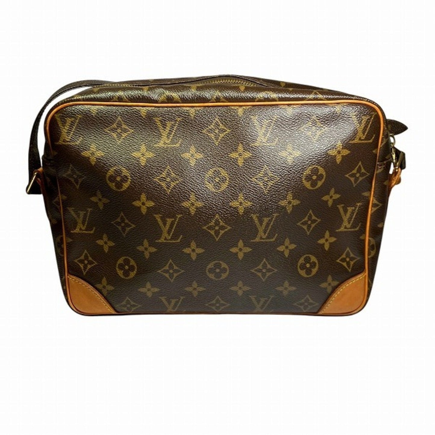 Luxury Canvas Nile Shoulder Bag with Dust Bag