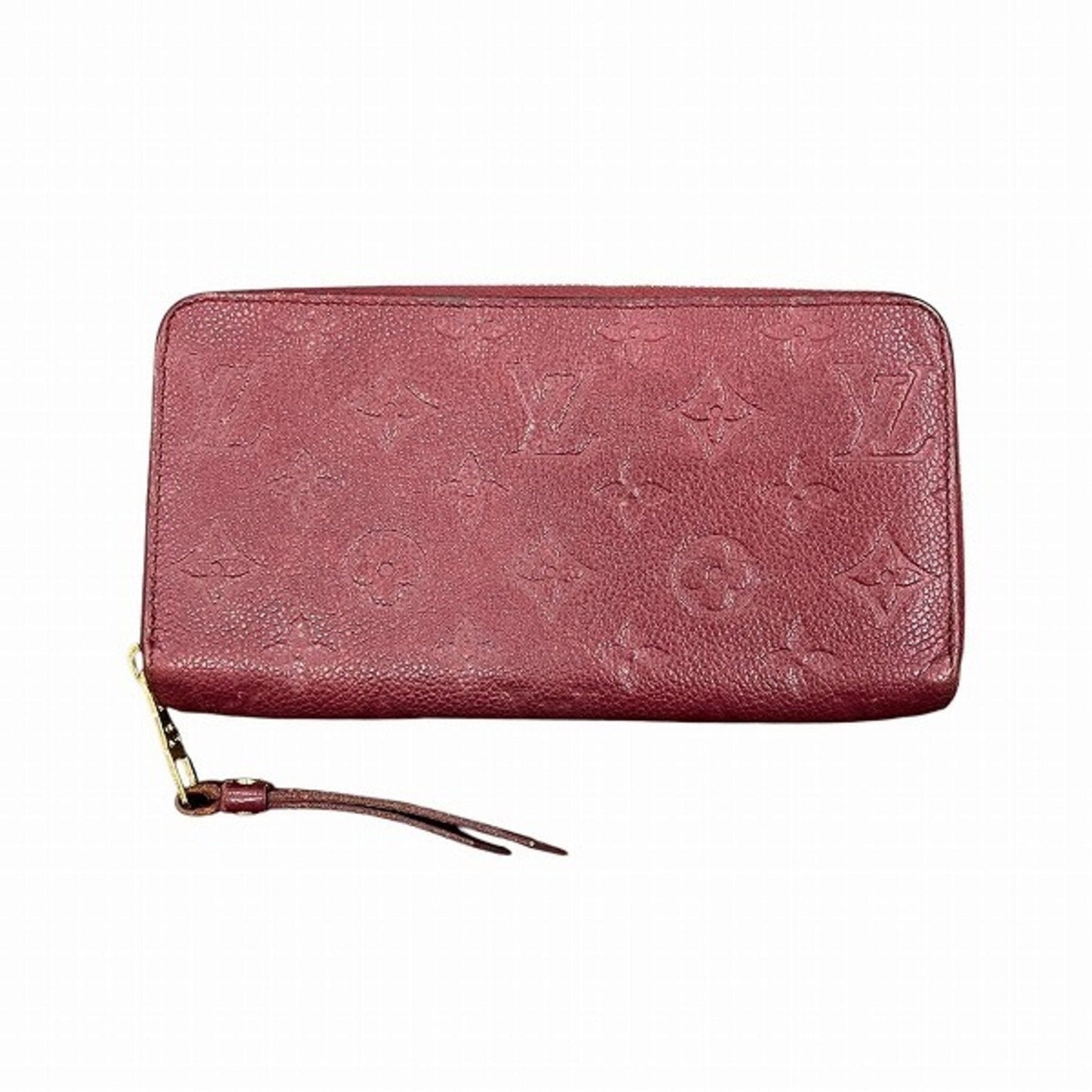 Leather Zippy Wallet with Multiple Compartments and Secure Closure
