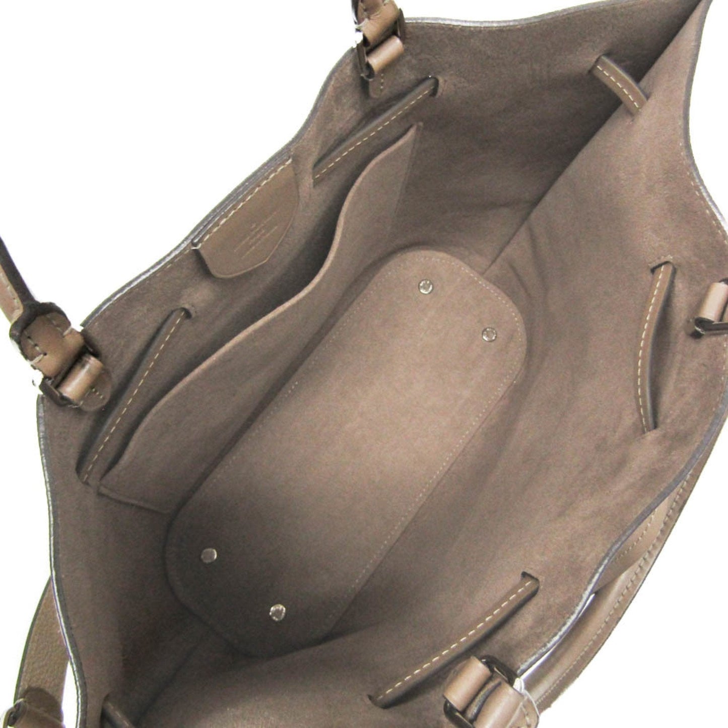 Elegant Leather Mahina Handbag with Timeless Detailing