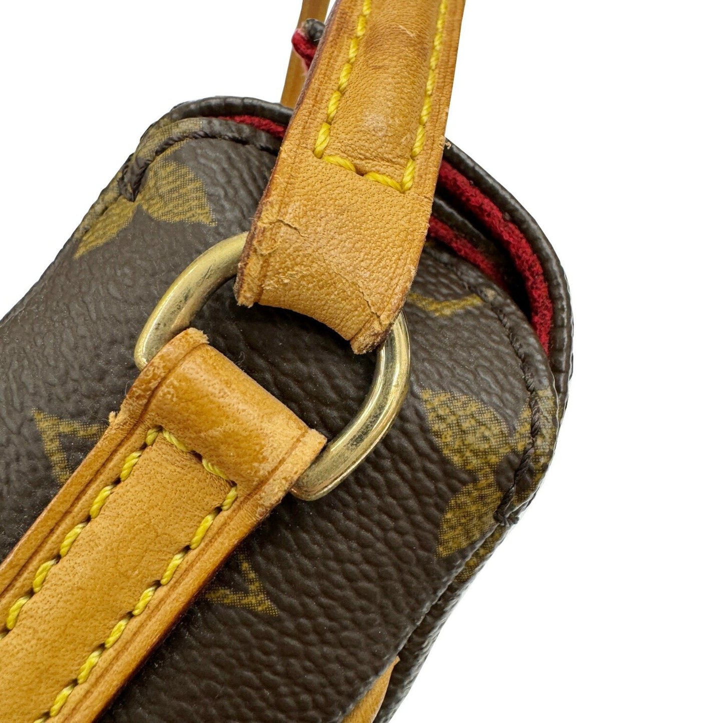 Canvas Recital Bag with Metal Fittings and Handle Detailing