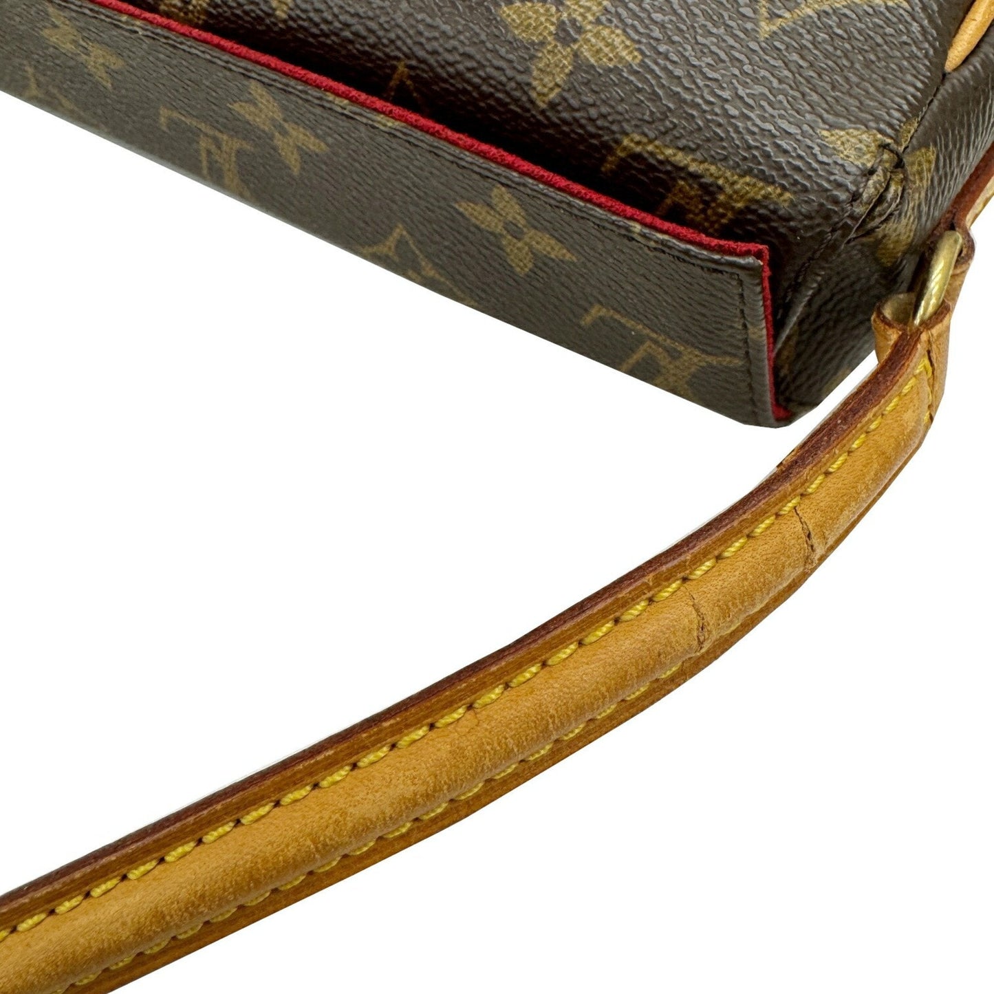 Canvas Recital Bag with Metal Fittings and Handle Detailing