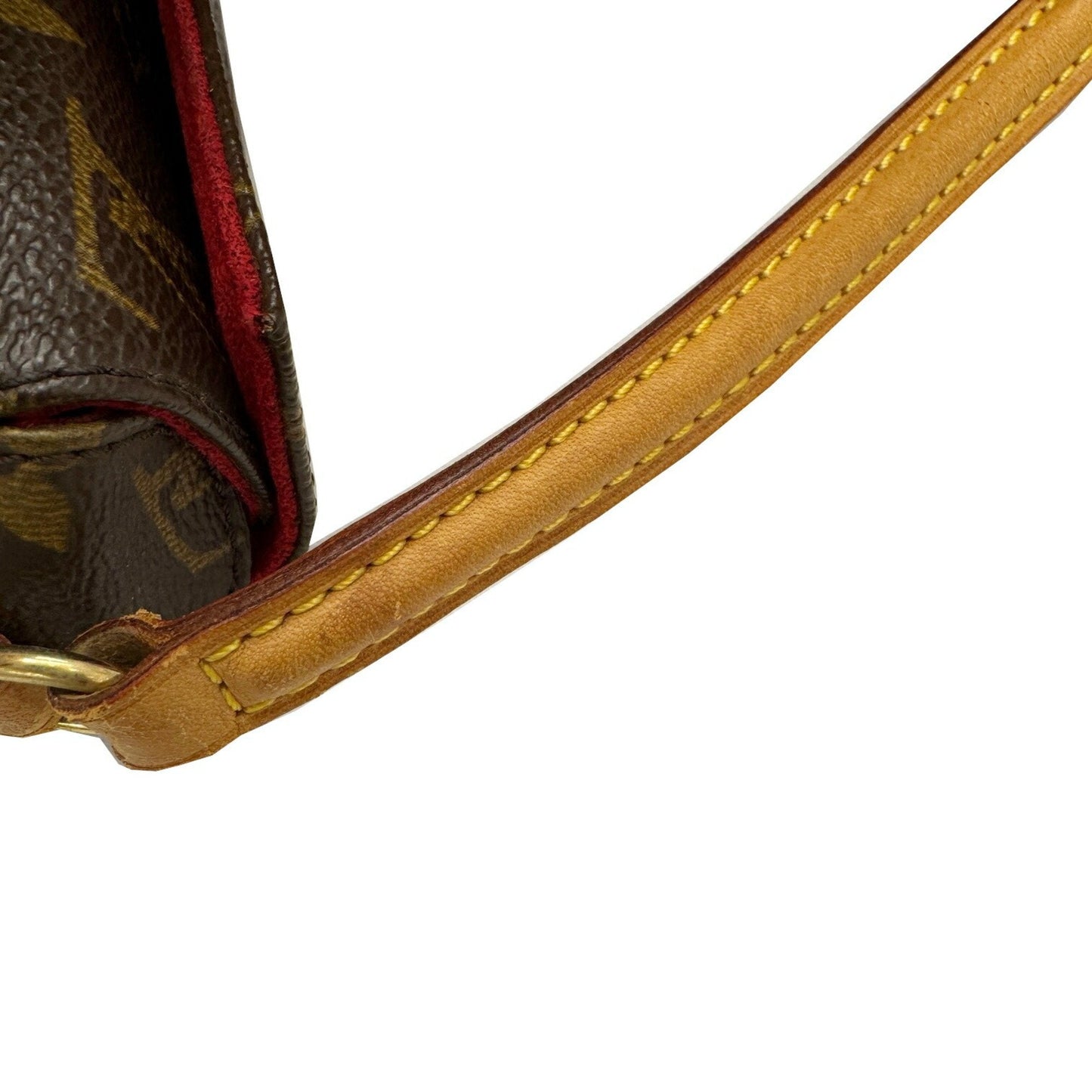 Canvas Recital Bag with Metal Fittings and Handle Detailing