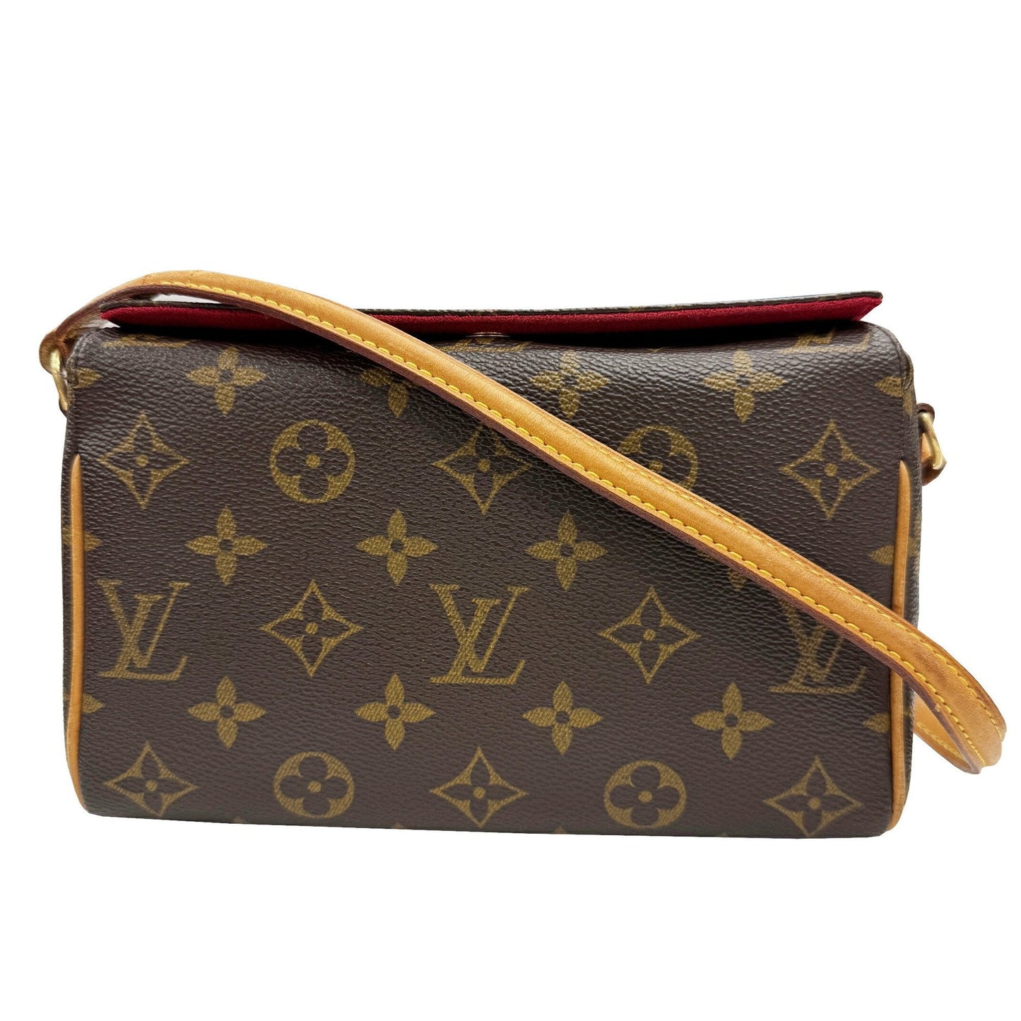 Canvas Recital Bag with Metal Fittings and Handle Detailing