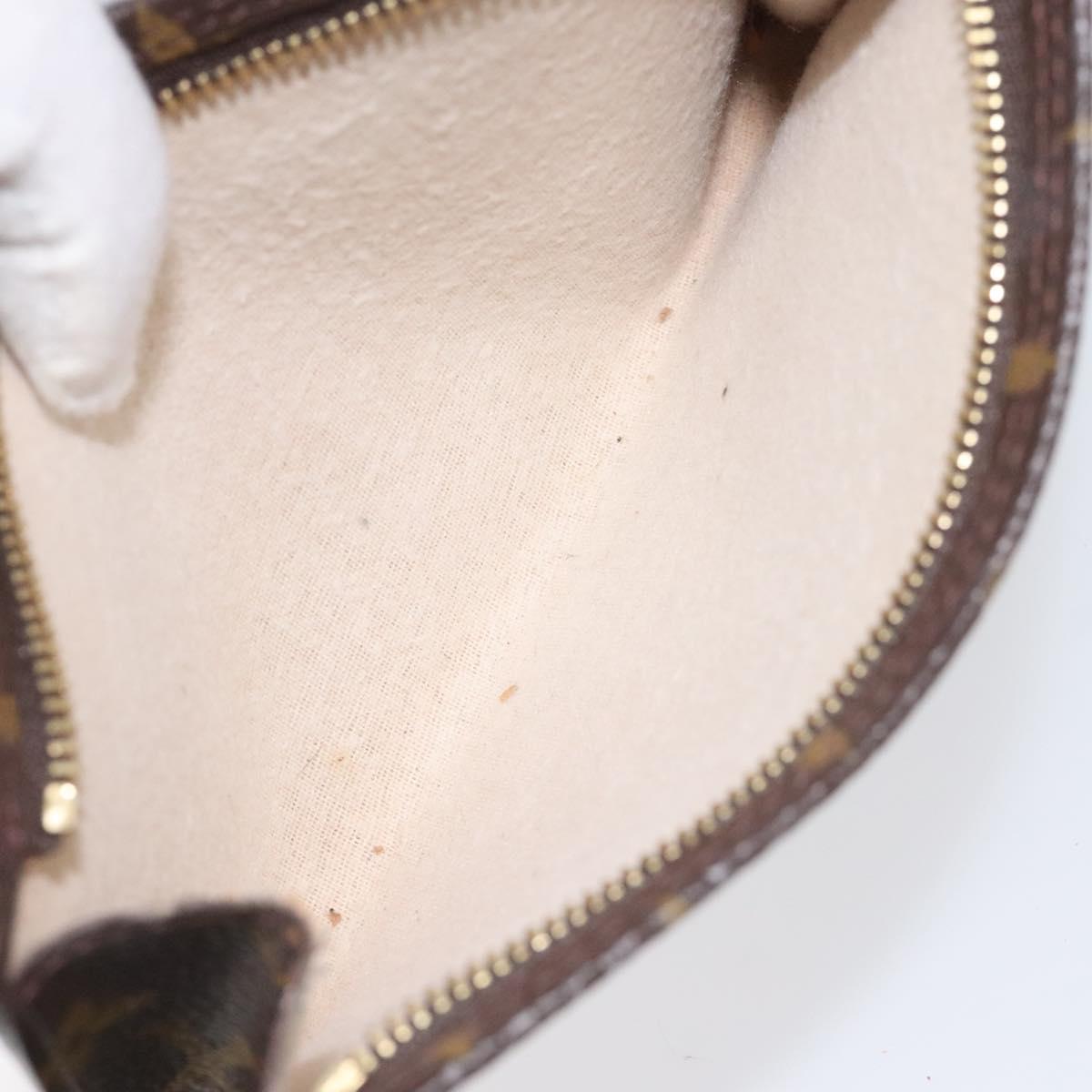 Luxury Canvas Bucket Bag with Minor Sun Damage and Scuffing