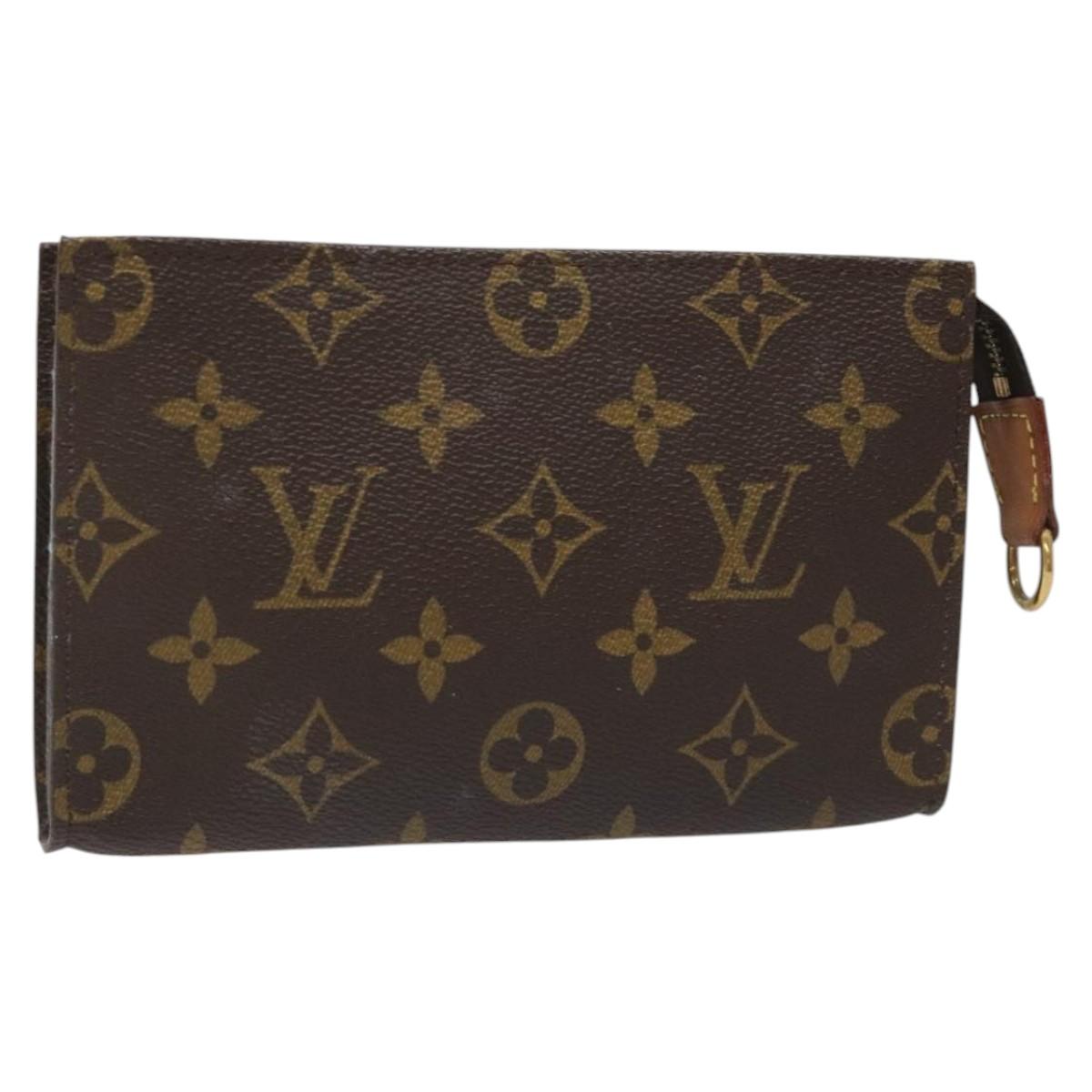 Luxury Canvas Bucket Bag with Minor Sun Damage and Scuffing