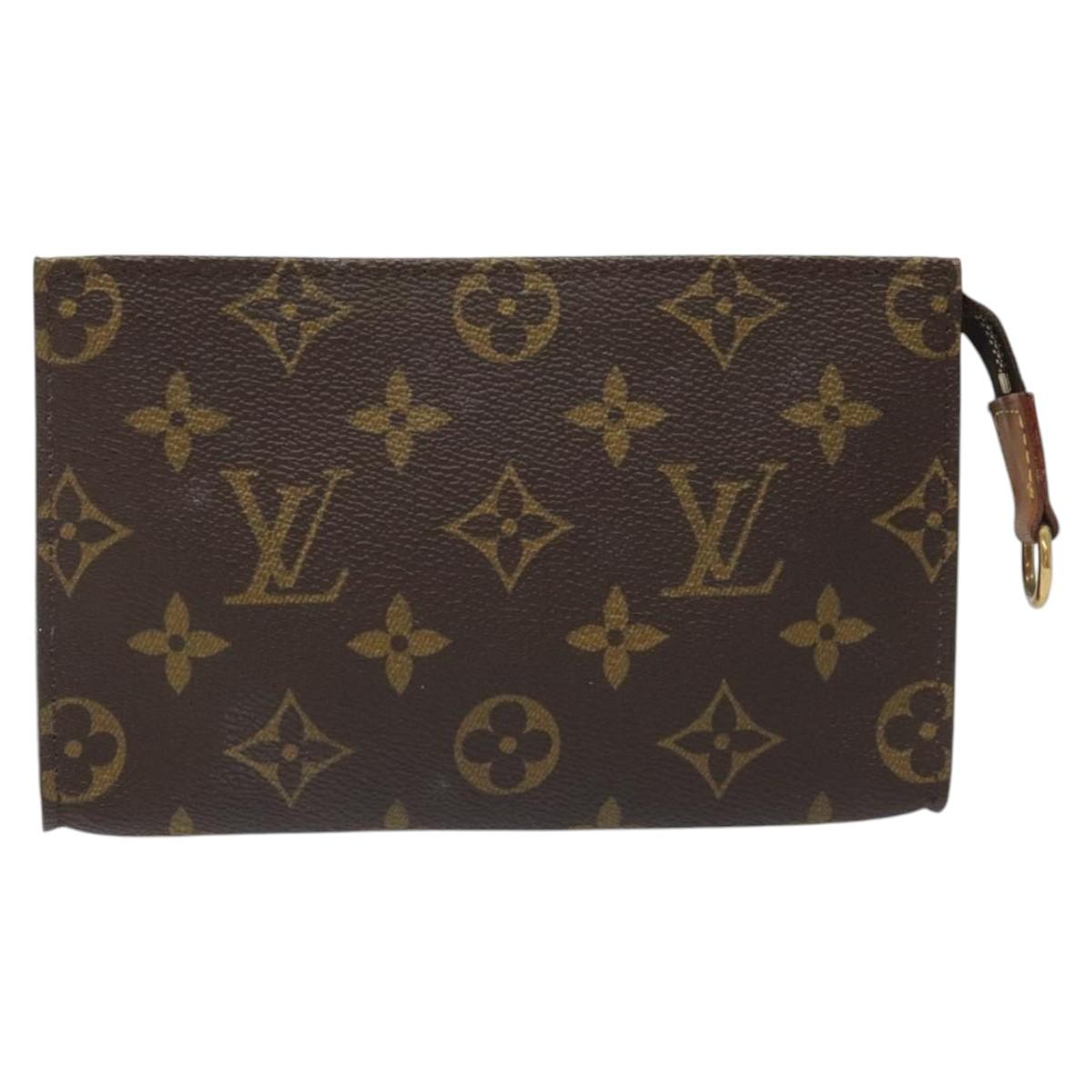 Luxury Canvas Bucket Bag with Minor Sun Damage and Scuffing