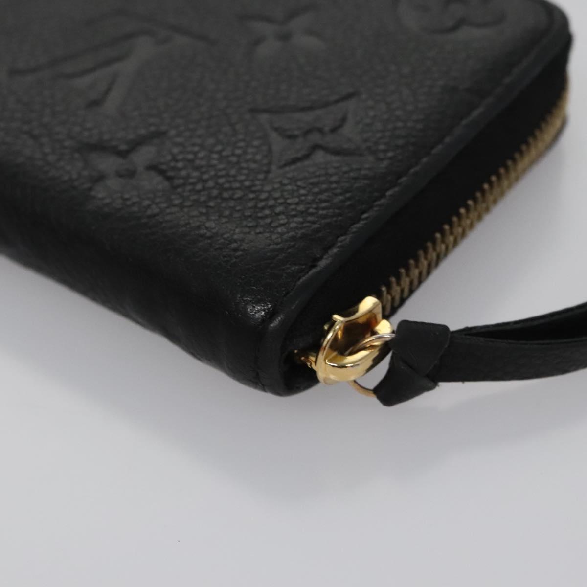Leather Portefeuille Clemence with Slightly Rubbed Corners and Storage Smell