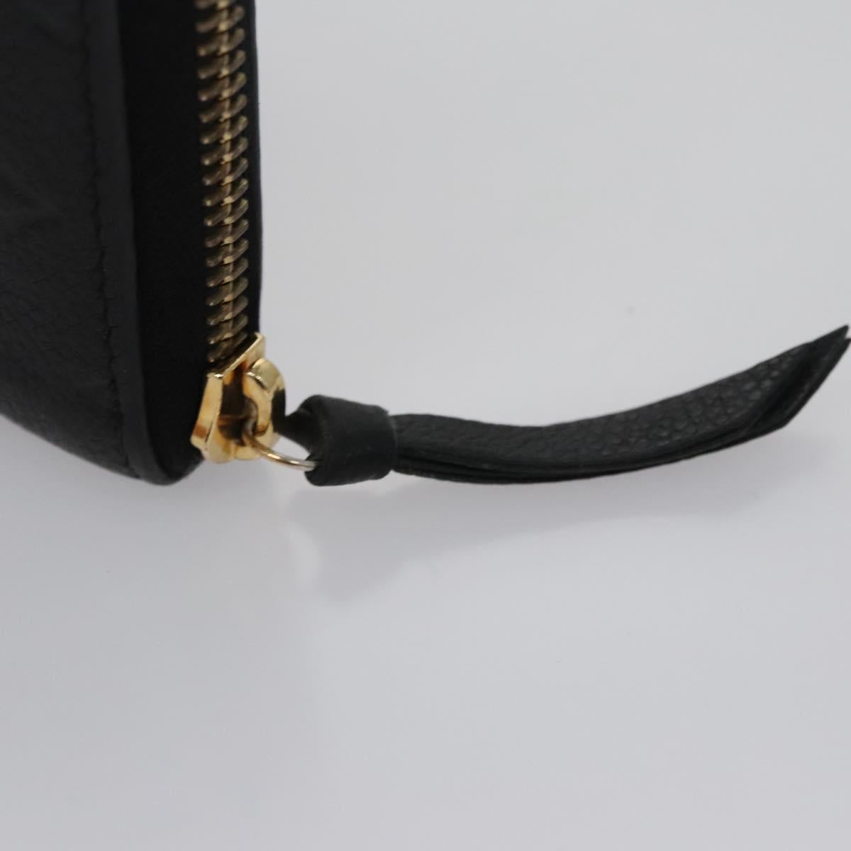 Leather Portefeuille Clemence with Slightly Rubbed Corners and Storage Smell