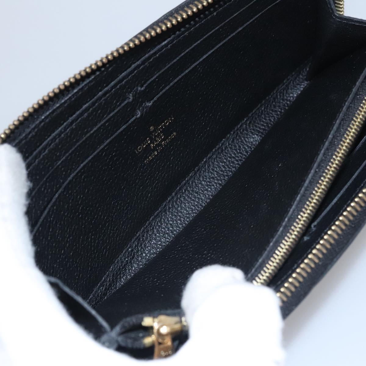 Leather Portefeuille Clemence with Slightly Rubbed Corners and Storage Smell