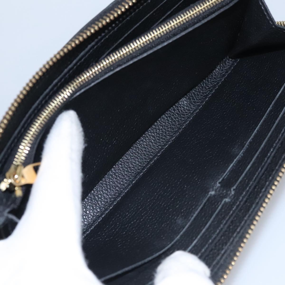 Leather Portefeuille Clemence with Slightly Rubbed Corners and Storage Smell