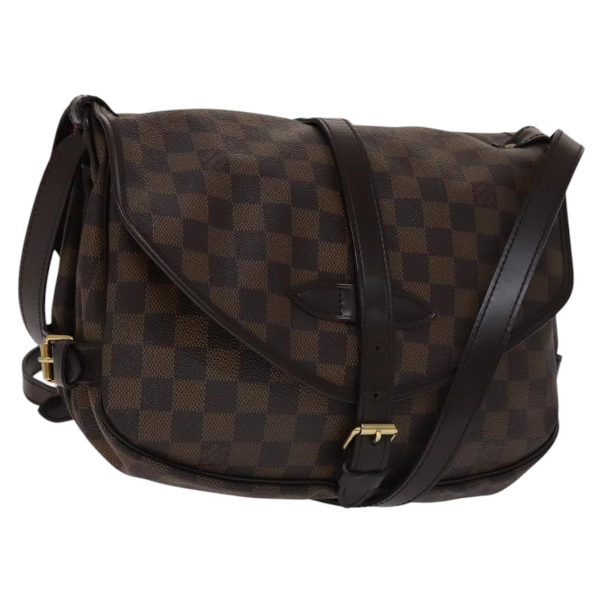 Canvas Shoulder Bag with Dust Bag Made in France