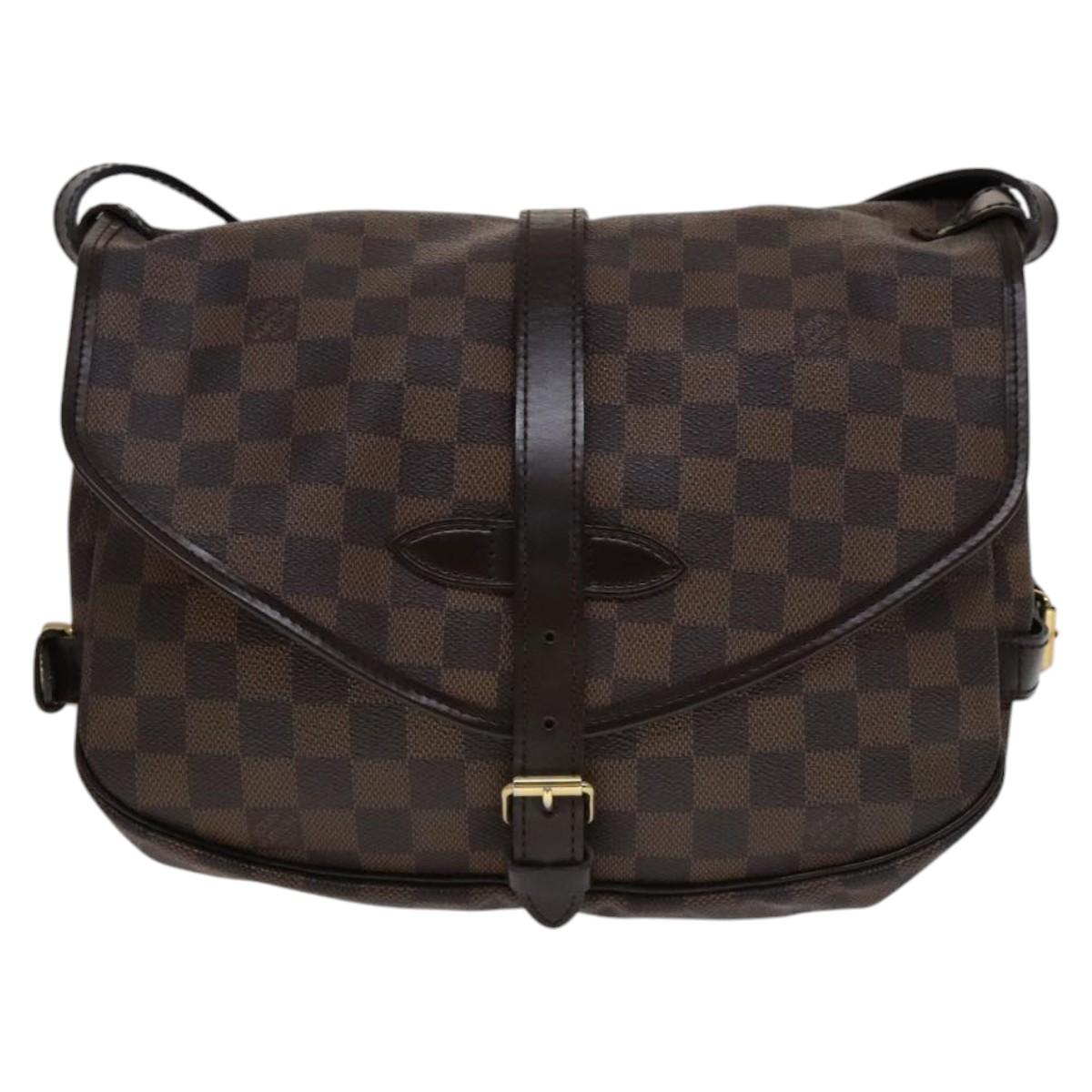 Canvas Shoulder Bag with Dust Bag Made in France