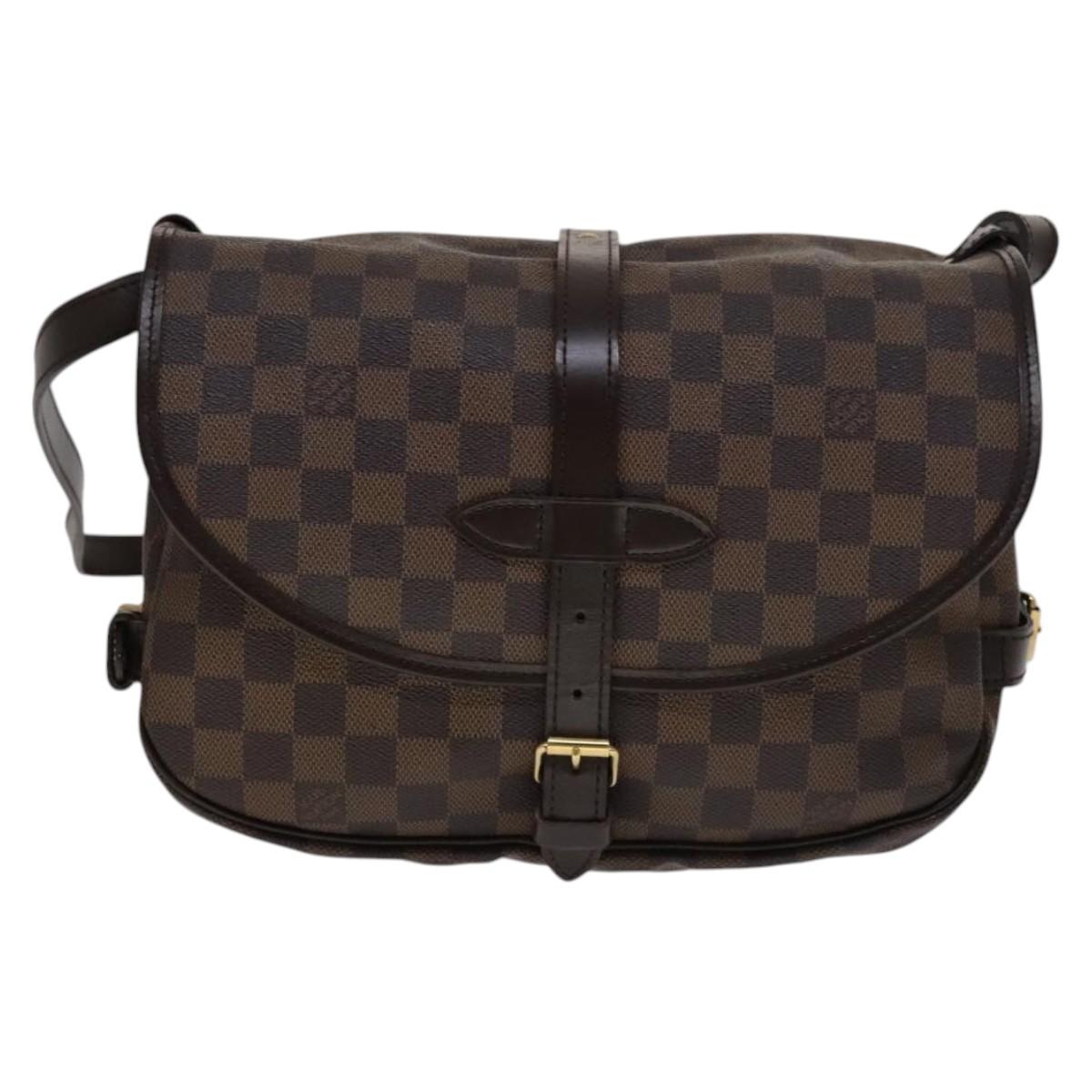 Canvas Shoulder Bag with Dust Bag Made in France