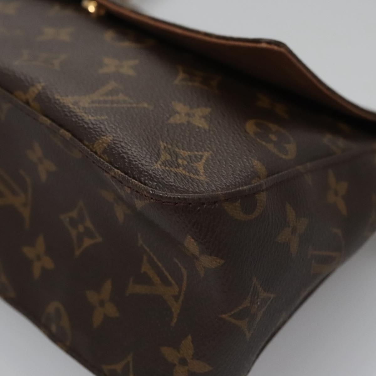 Canvas Looping Shoulder Bag with Multicolour Design