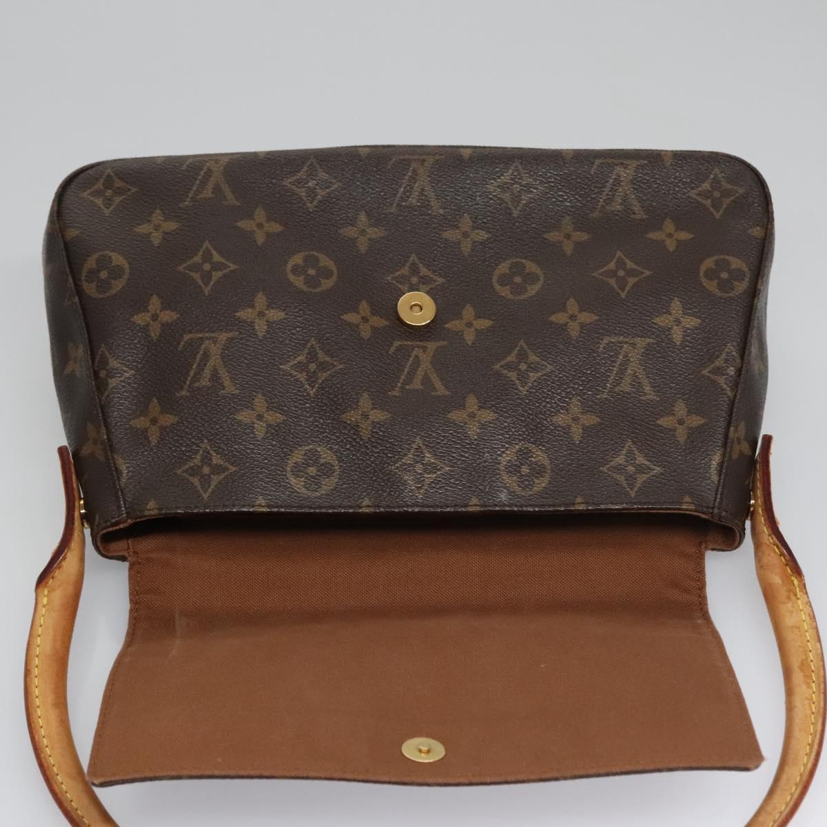 Canvas Looping Shoulder Bag with Multicolour Design