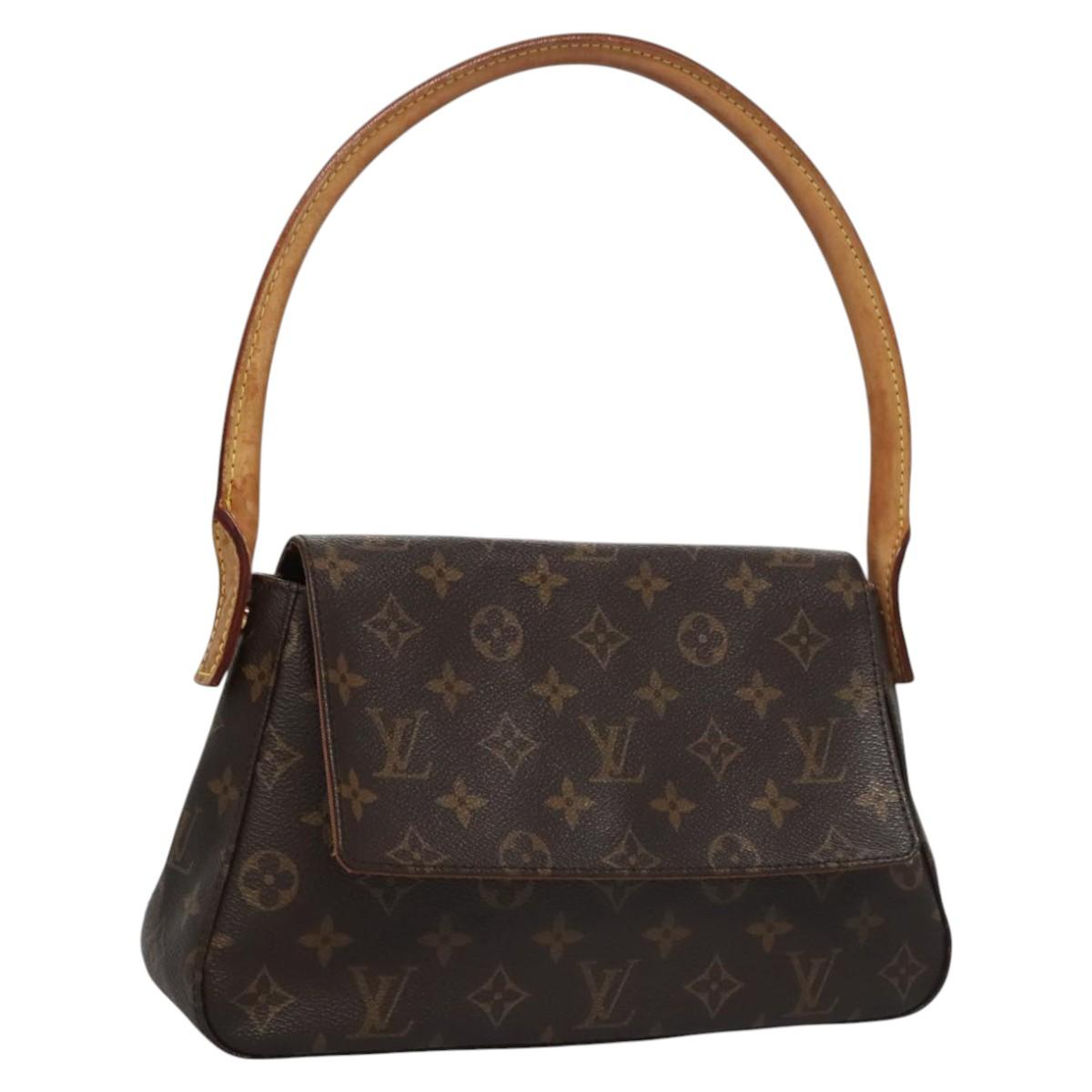 Canvas Looping Shoulder Bag with Multicolour Design
