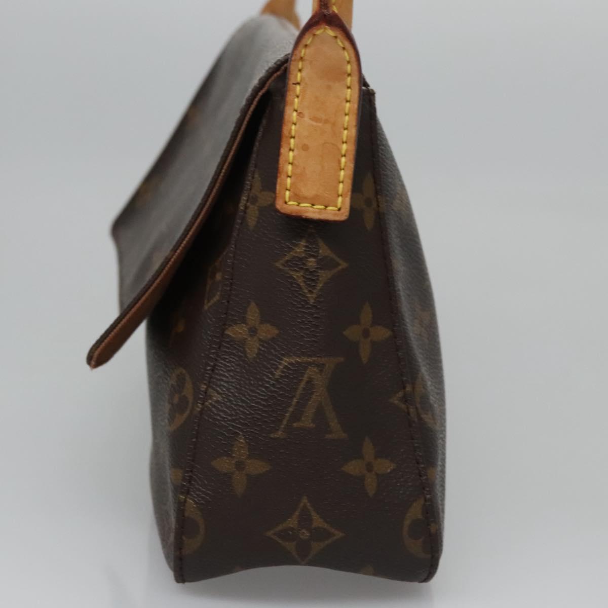 Canvas Looping Shoulder Bag with Multicolour Design