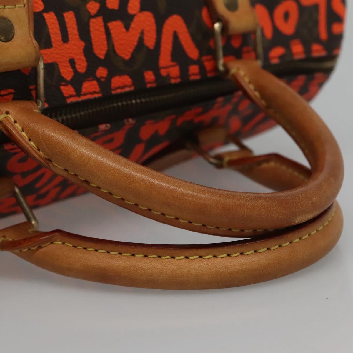 Speedy 30 Canvas Handbag in Good Condition
