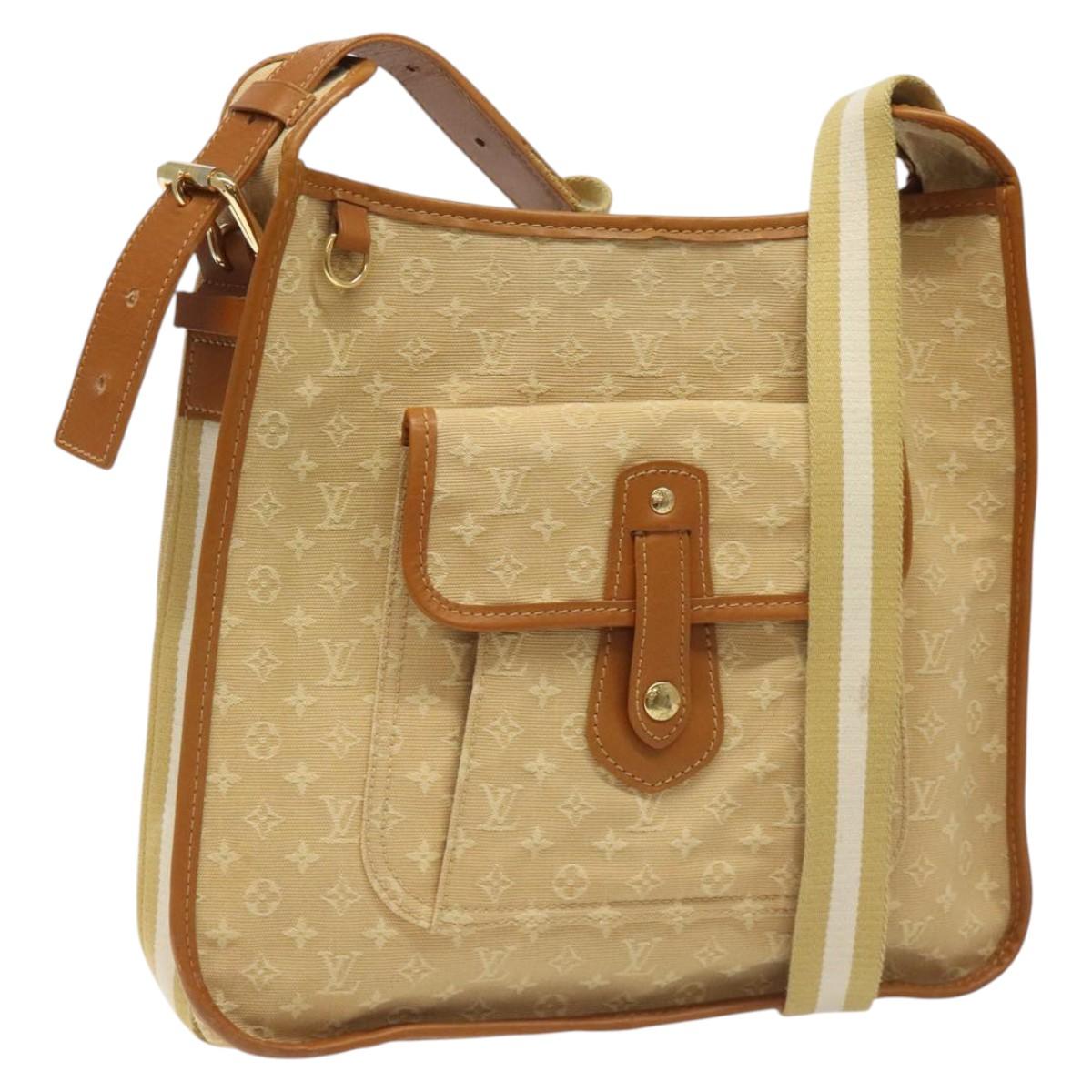 Canvas Shoulder Bag with Adjustable Strap