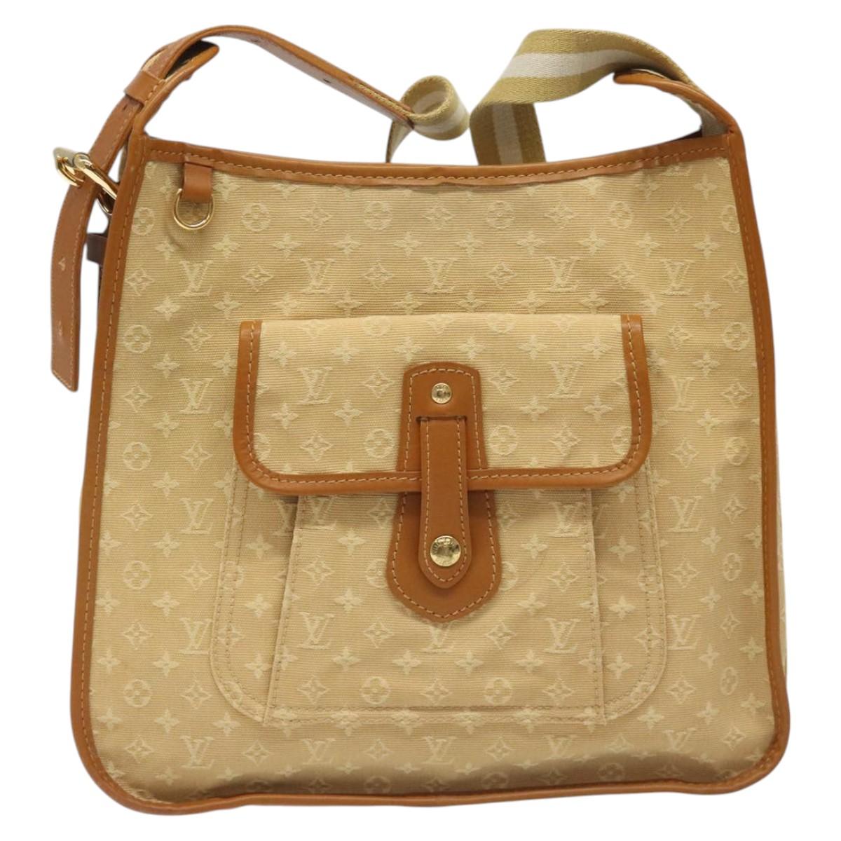 Canvas Shoulder Bag with Adjustable Strap