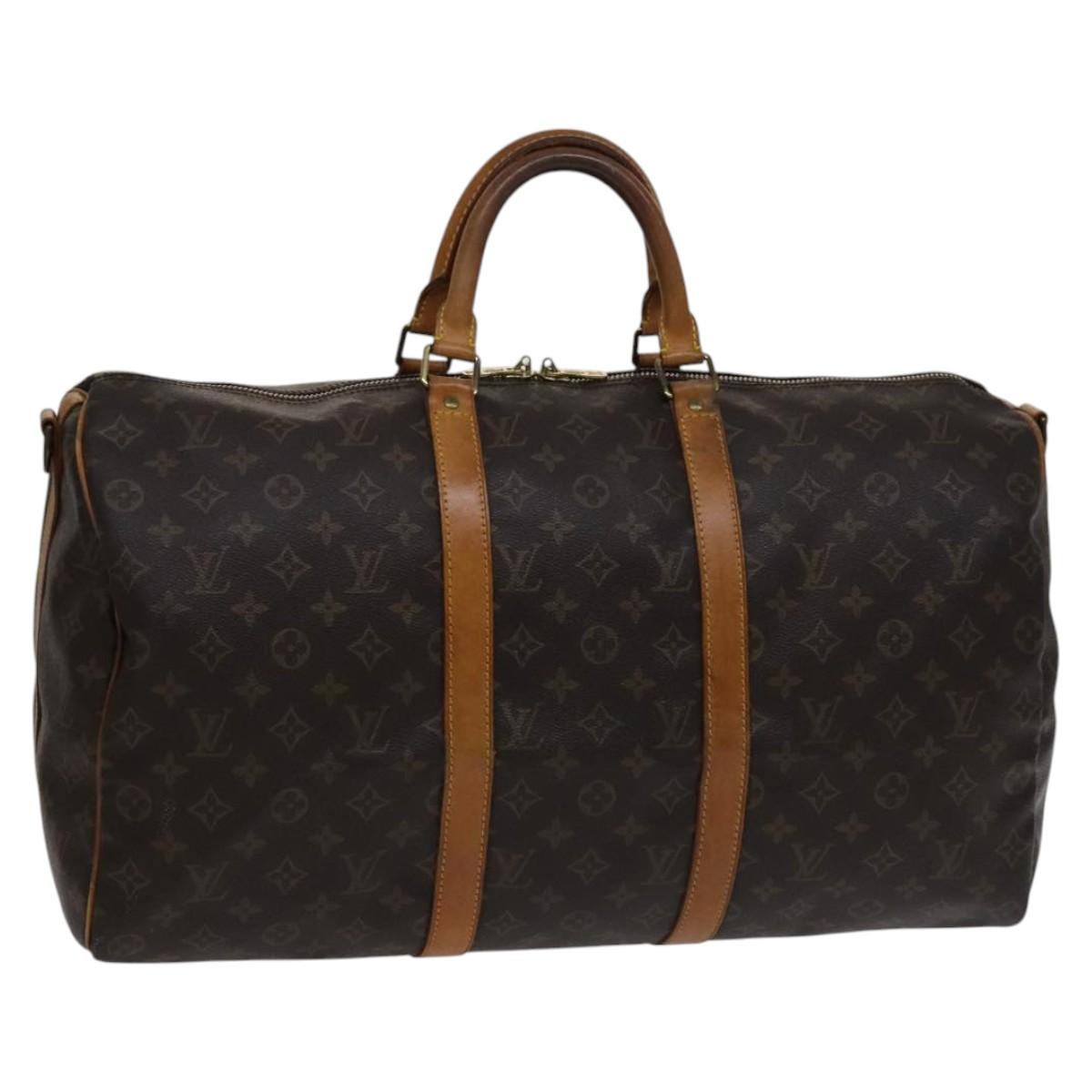 Luxury Canvas Travel Bag with Shoulder Strap