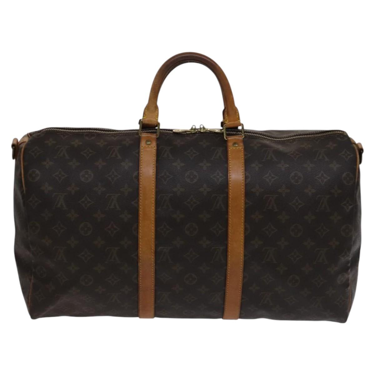 Luxury Canvas Travel Bag with Shoulder Strap