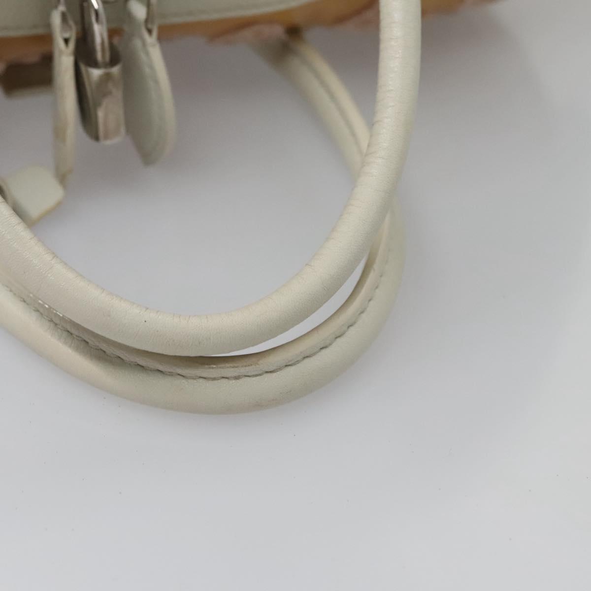 Patent Leather Speedy Round Handbag with Padlock and Key Set