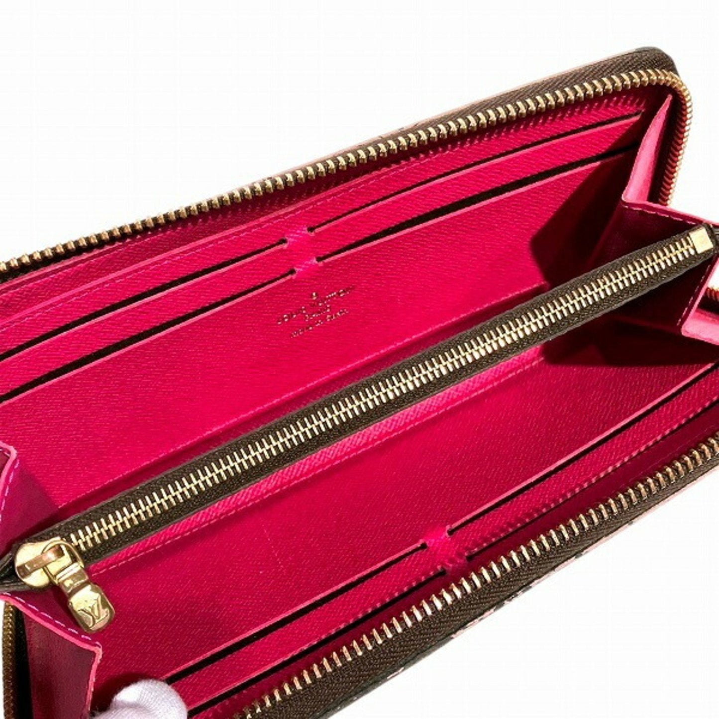 Portefeuille Clemence Canvas Wallet with Charm