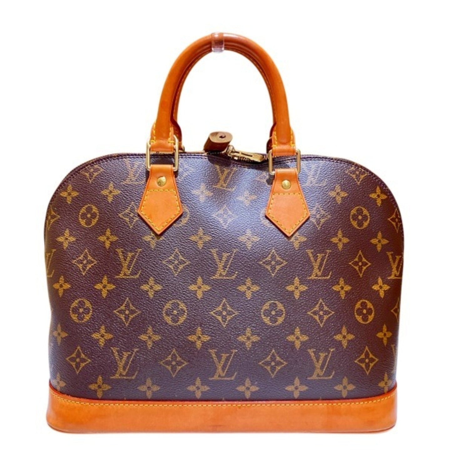 Canvas Alma Bag with Dust Bag and Padlock