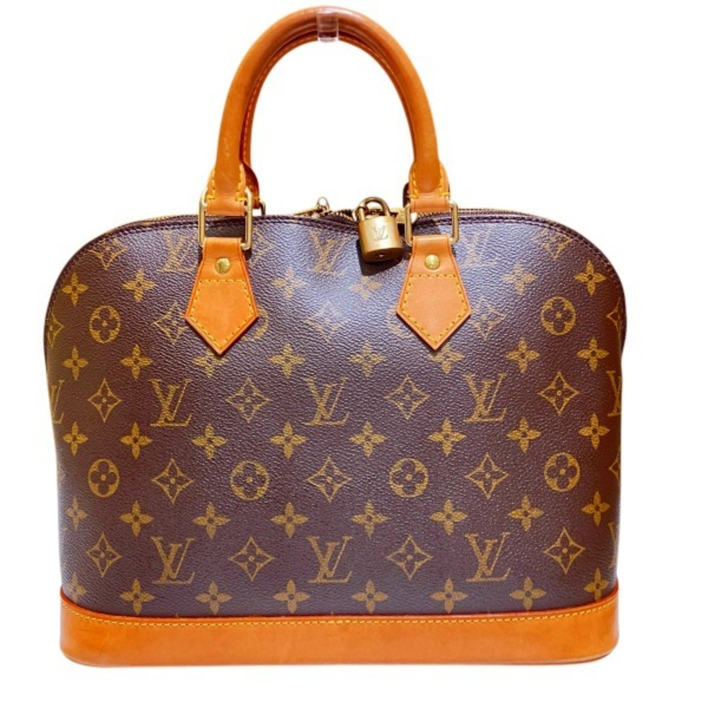 Canvas Alma Bag with Dust Bag and Padlock