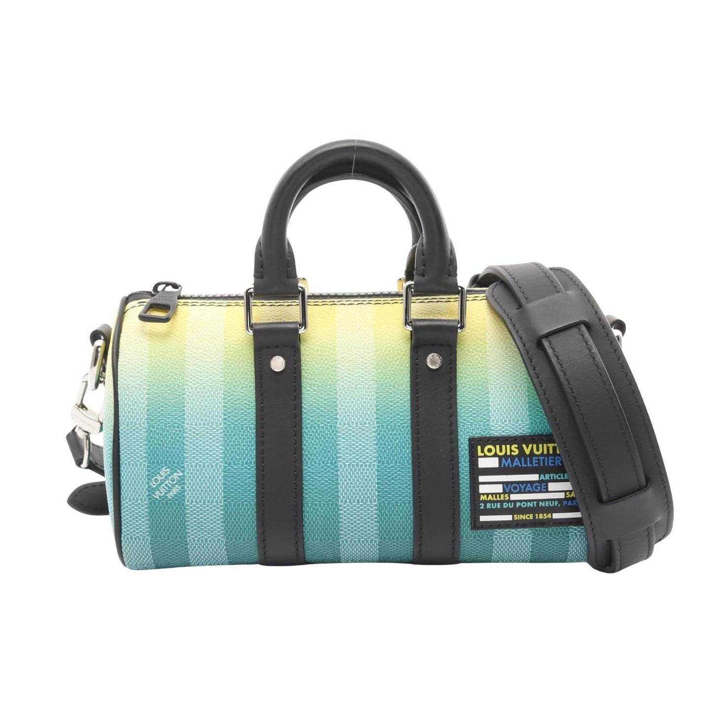 Leather Keepall XS with Shoulder Strap