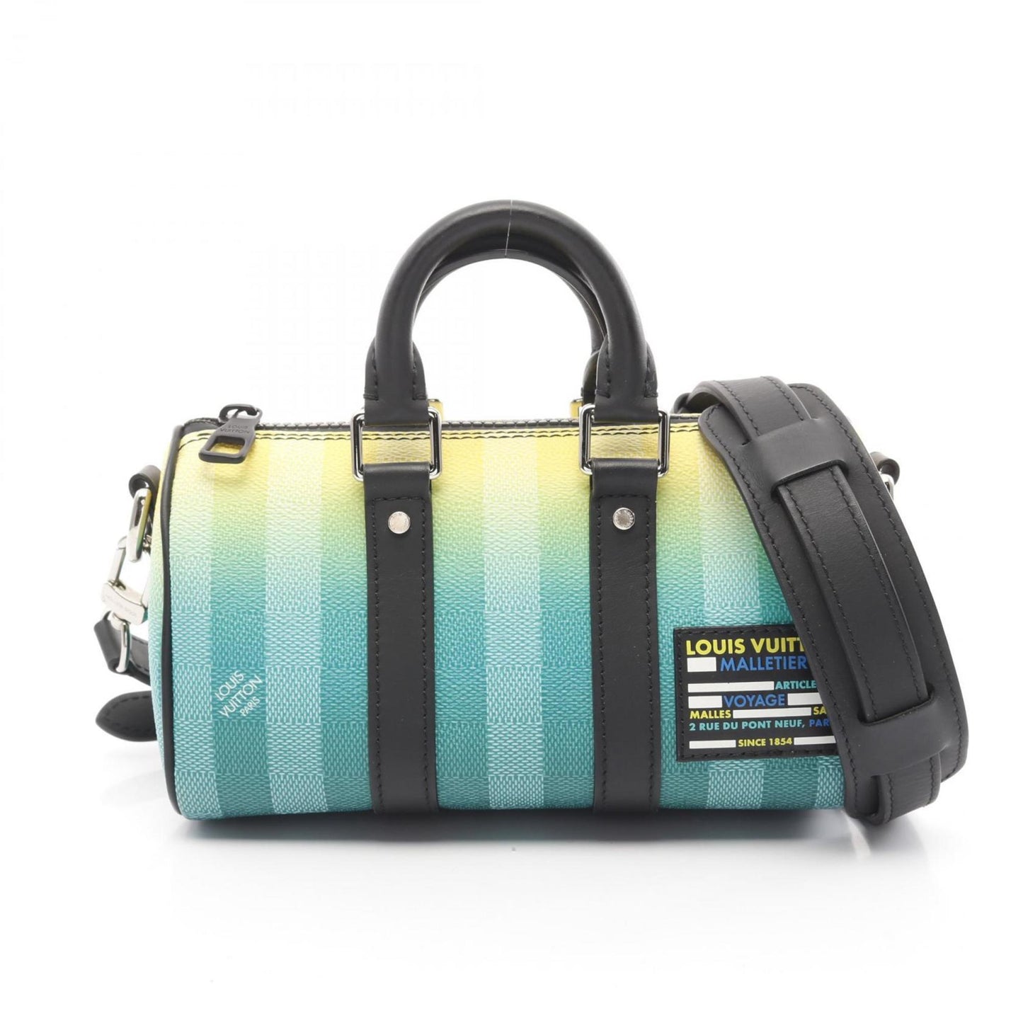 Leather Keepall XS with Shoulder Strap