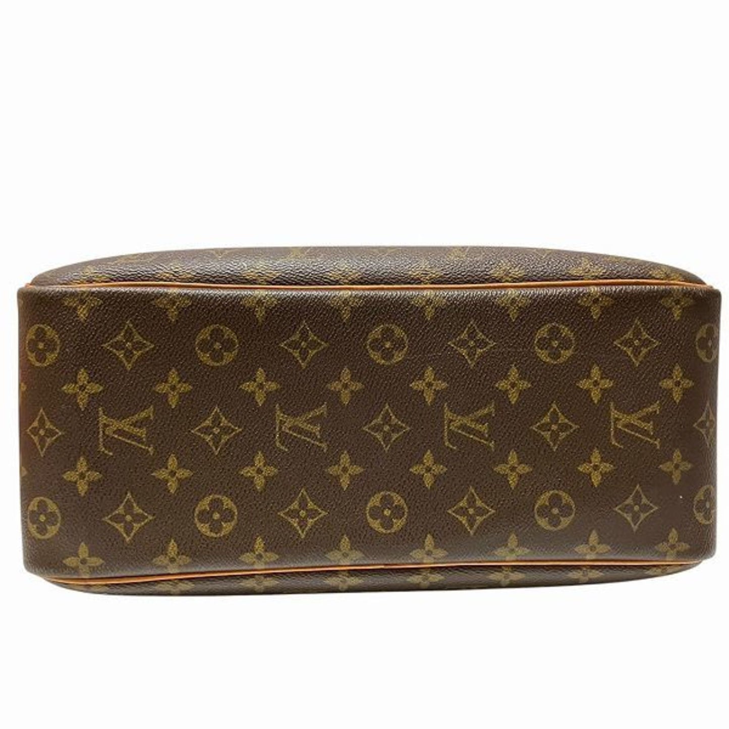 Canvas Deauville Bag with Name Tag and Sun Damage Handle