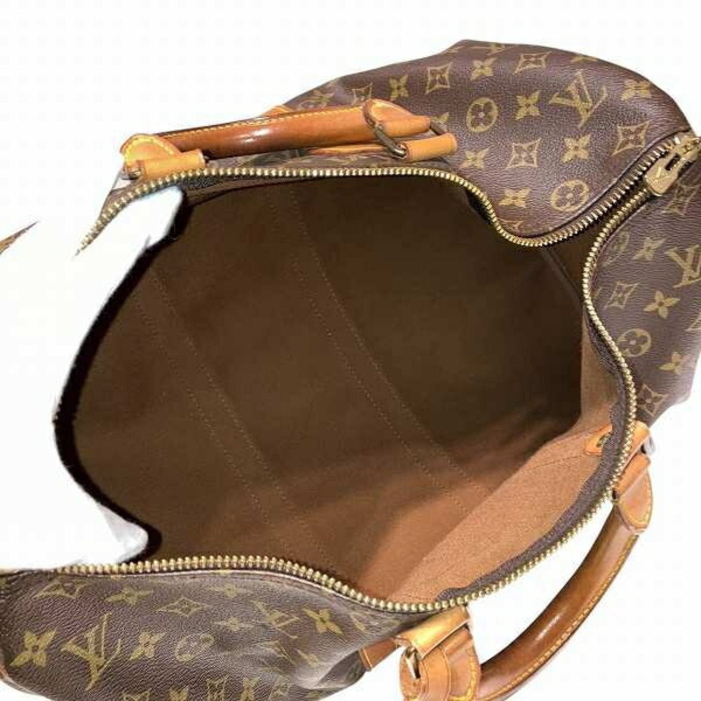 Luxury Canvas Travel Bag with Name Tag and Handle Holder