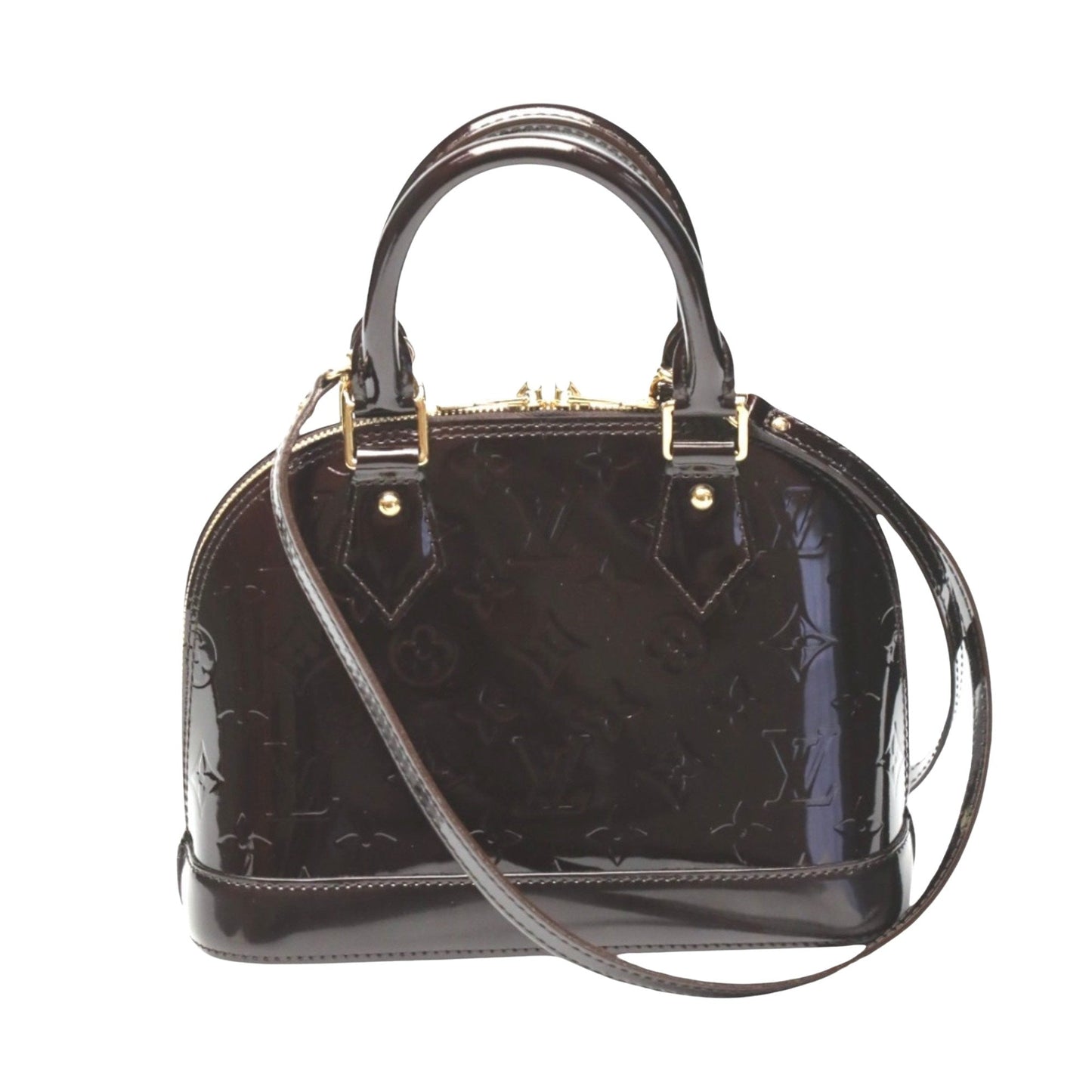 Patent Leather Alma BB with Clochette and Padlock