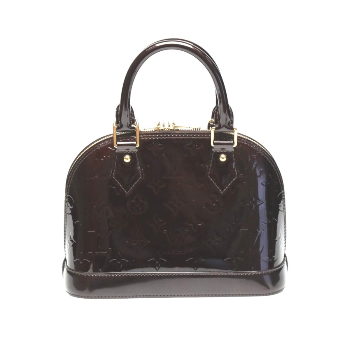 Patent Leather Alma BB with Clochette and Padlock