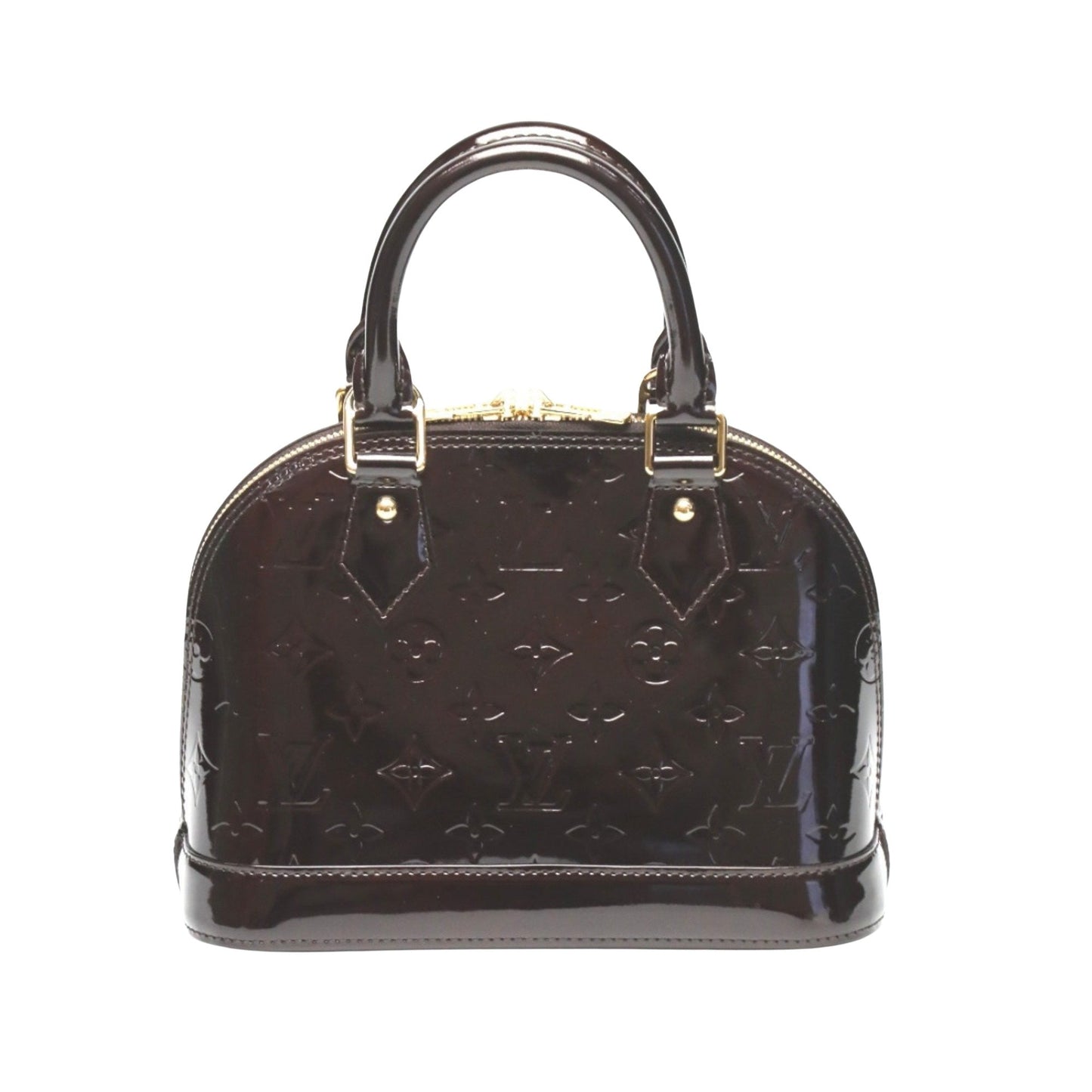 Patent Leather Alma BB with Clochette and Padlock